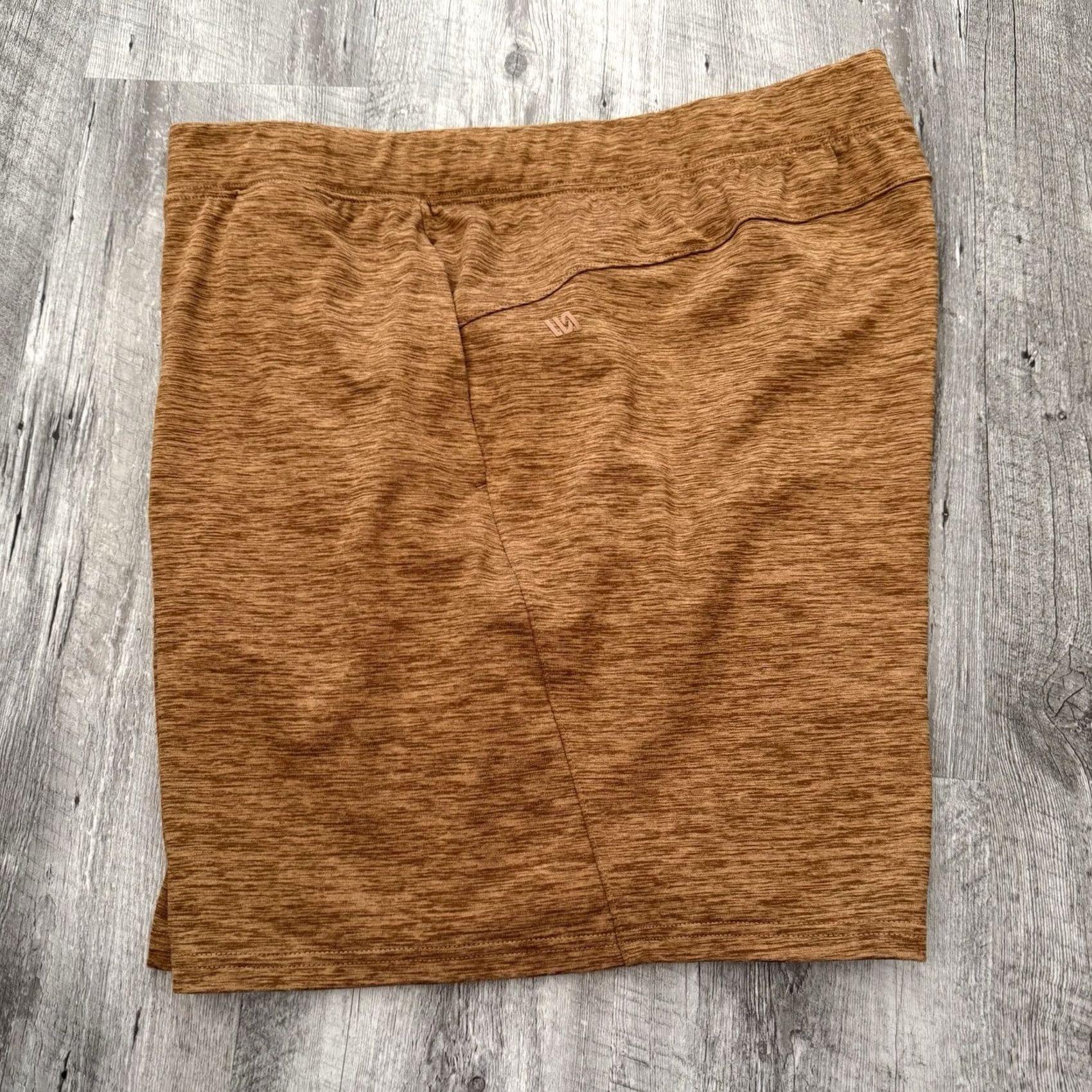 Vintage VRST Jersey 7" Shorts Mens XXL Tobacco Brown Heather Pull On Elastic Waist NEW Size US XXL / EU 58 / 5 - 5 Thumbnail