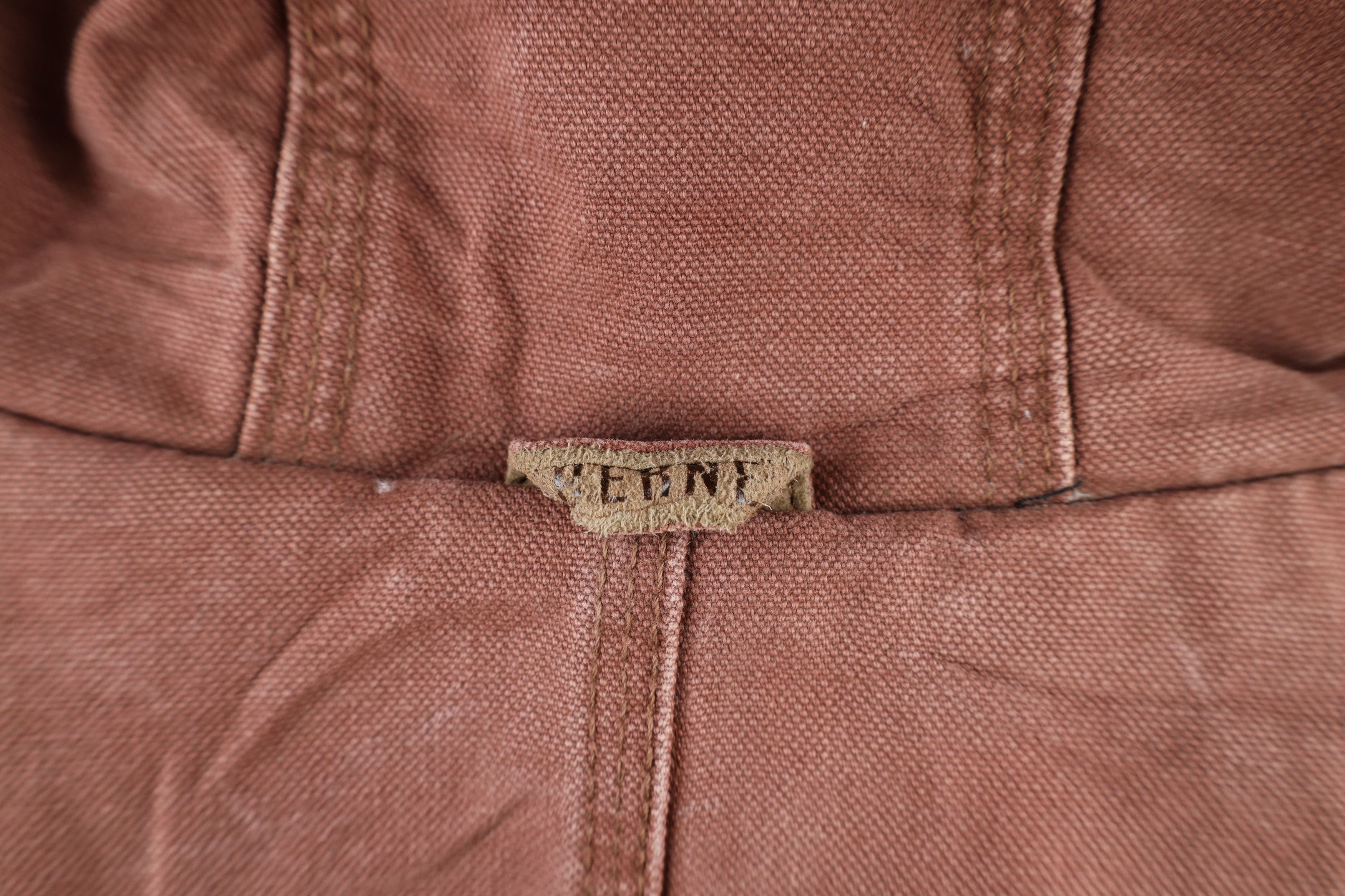 Vintage Vintage Streetwear Lined Hooded Canvas Work Jacket Brown Size US XXL / EU 58 / 5 - 14 Thumbnail