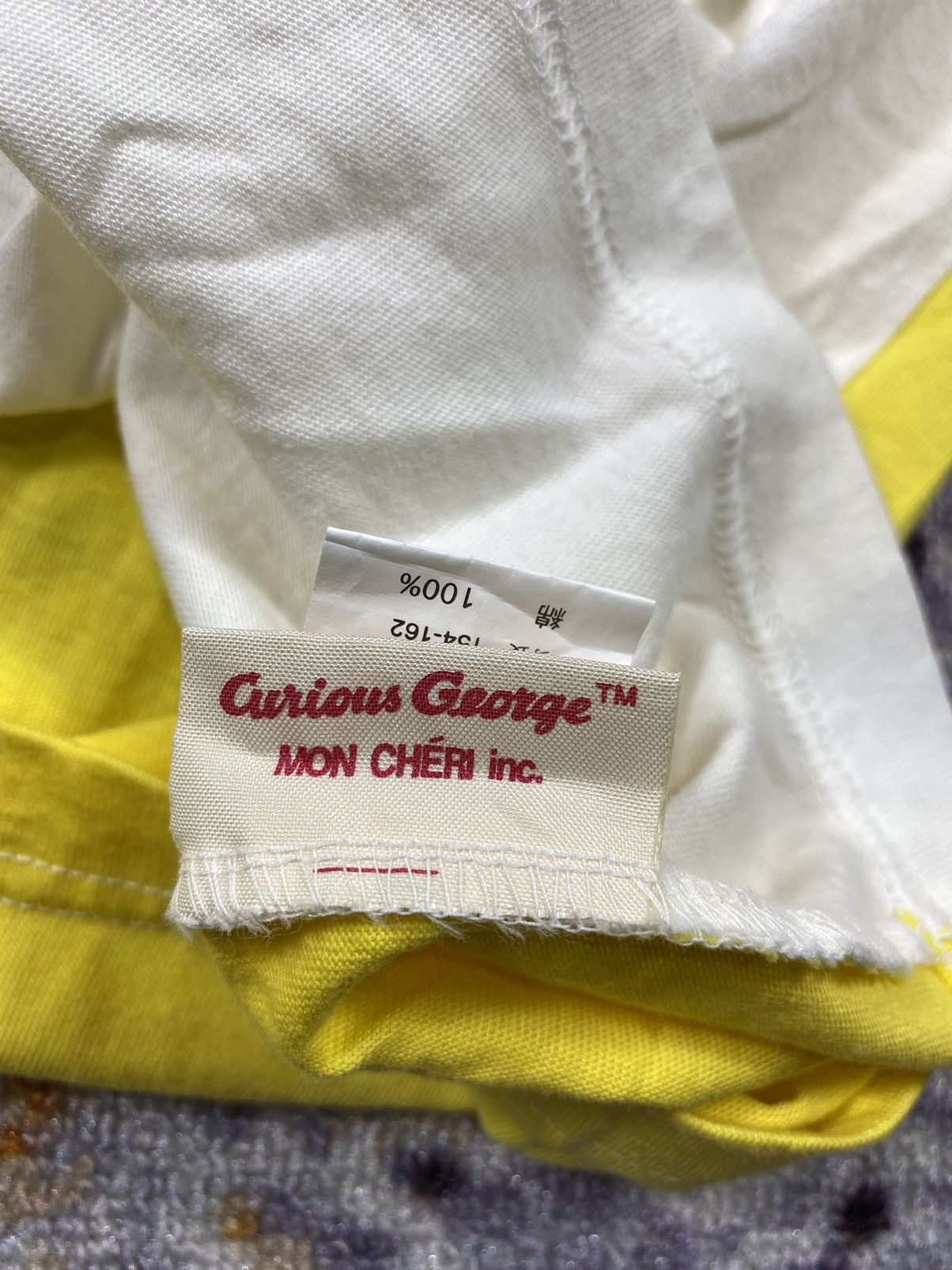 Cartoon Network × Japanese Brand × Vintage Curious George Long sleeve tee fit to M Size US L / EU 52-54 / 3 - 4 Thumbnail