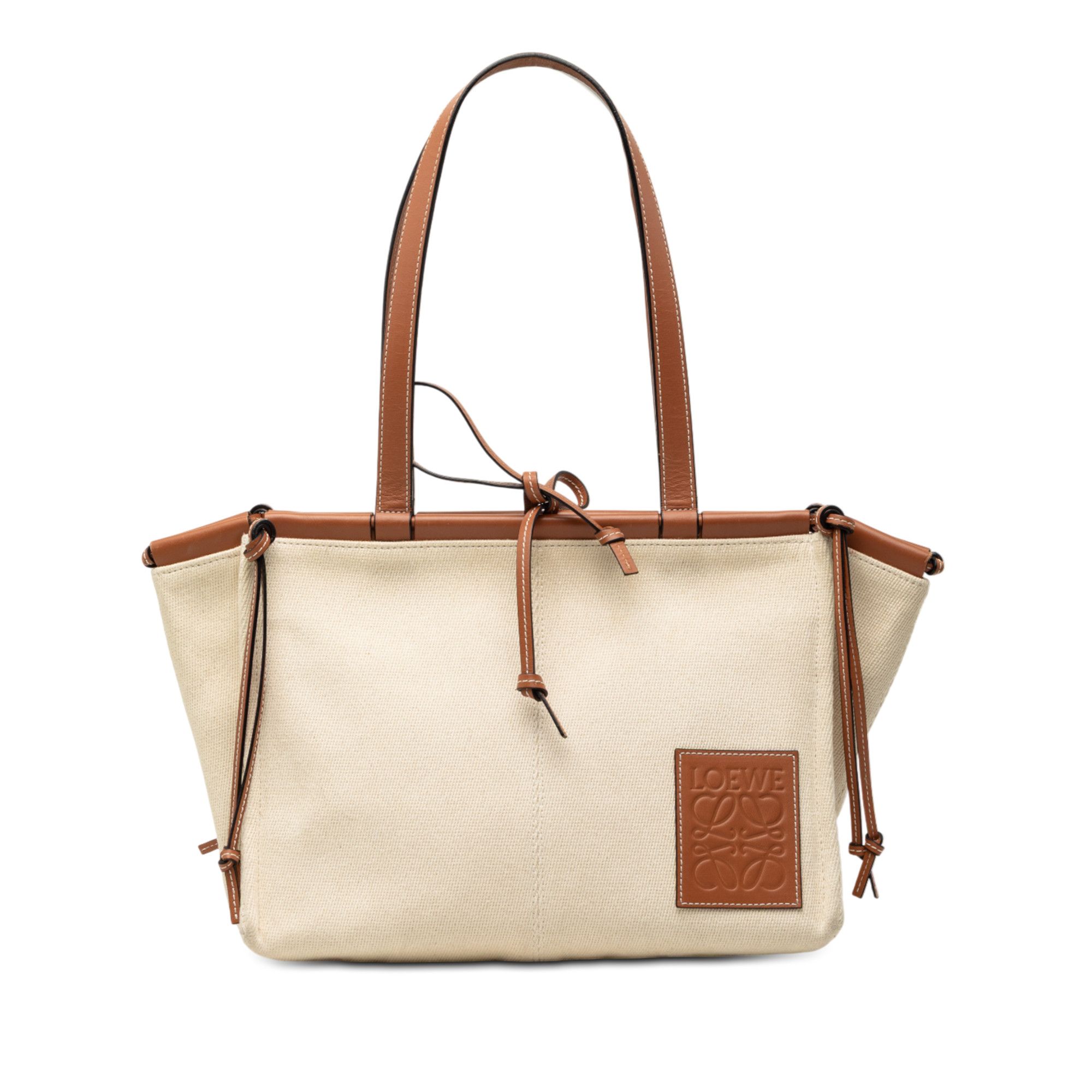 Loewe LOEWE Small Canvas Cushion Tote Size ONE SIZE - 1 Thumbnail