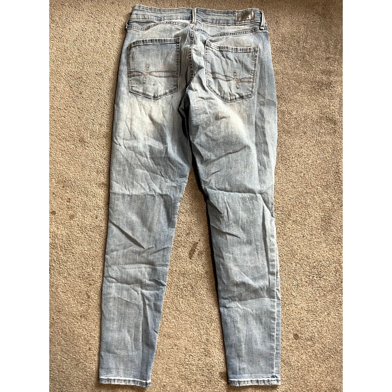 Levi's VINTAGE Levi's Jeans Womens 6M 28x30 Blue Denim Modern Skinny Pant Size 28" / US 6 / IT 42 - 3 Thumbnail