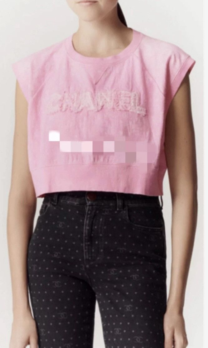 Chanel S/S 2023- Chanel- Virginie Viard- Cropped Top Size M / US 6-8 / IT 42-44 - 20 Thumbnail