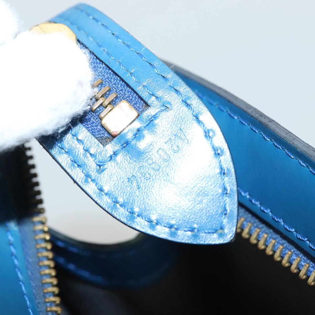 Louis Vuitton LOUIS VUITTON Epi Saint Jacques Shopping Shoulder Bag Blue Size ONE SIZE - 12 Thumbnail