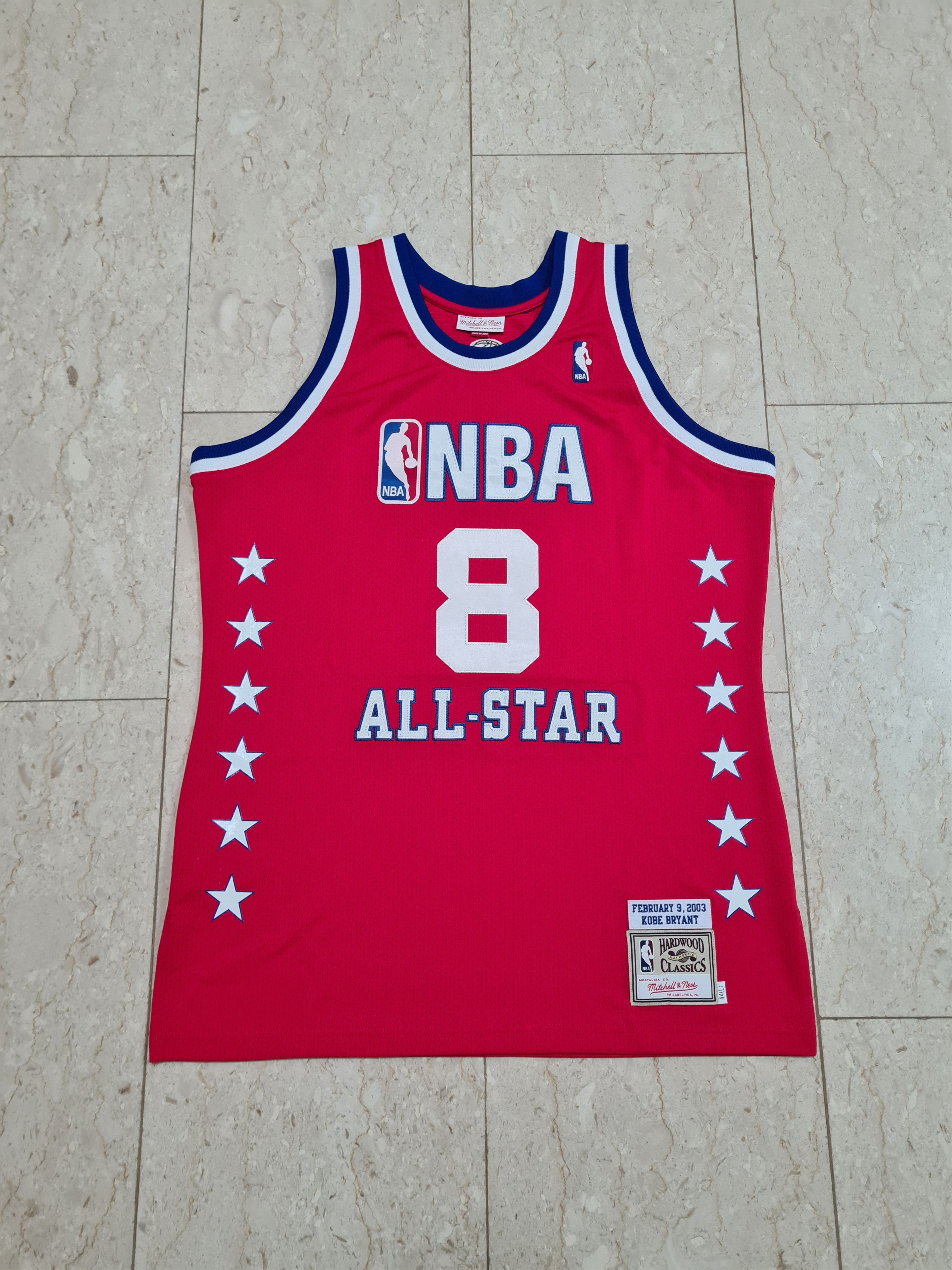 2003 Nba Red Kobe All Star Jersey Mitchell&Ness Kobe Bryant 2003 - Main Image