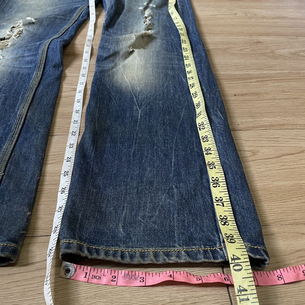 Diesel Vintage Diesel Distressed Straight Cut Faded Mud Wash Denim Size US 32 / EU 48 - 14 Thumbnail