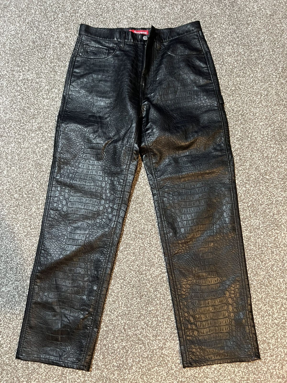 Supreme Supreme faux croc painter pant | Grailed