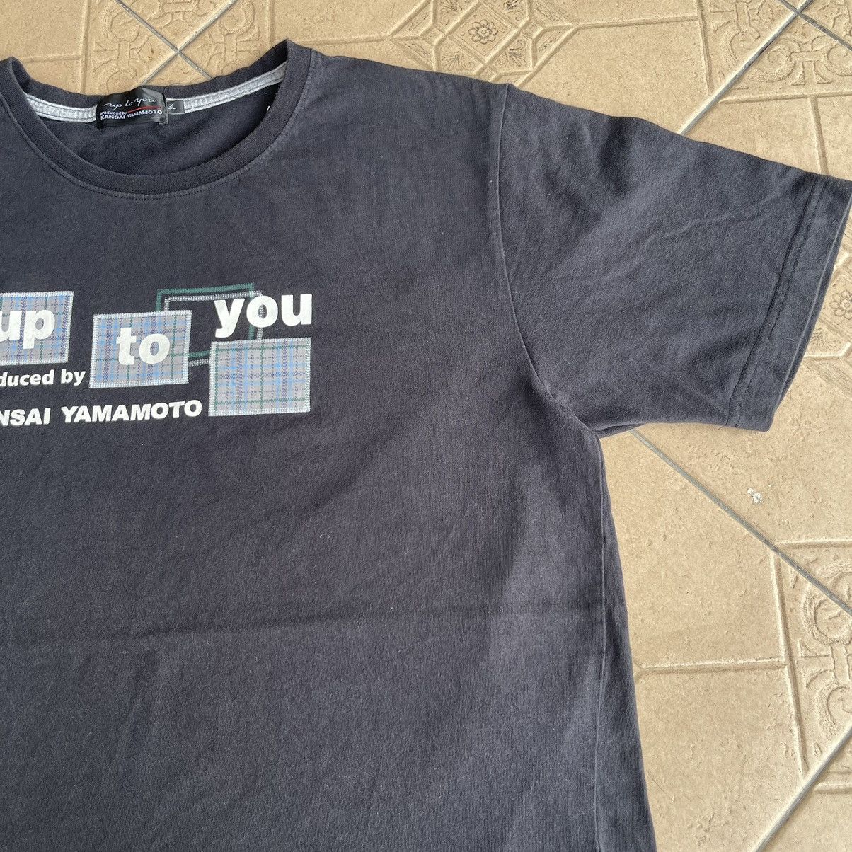 Japanese Brand × Kansai Yamamoto Kansai Yamamoto “Up To You” Tshirt Size US L / EU 52-54 / 3 - 3 Thumbnail