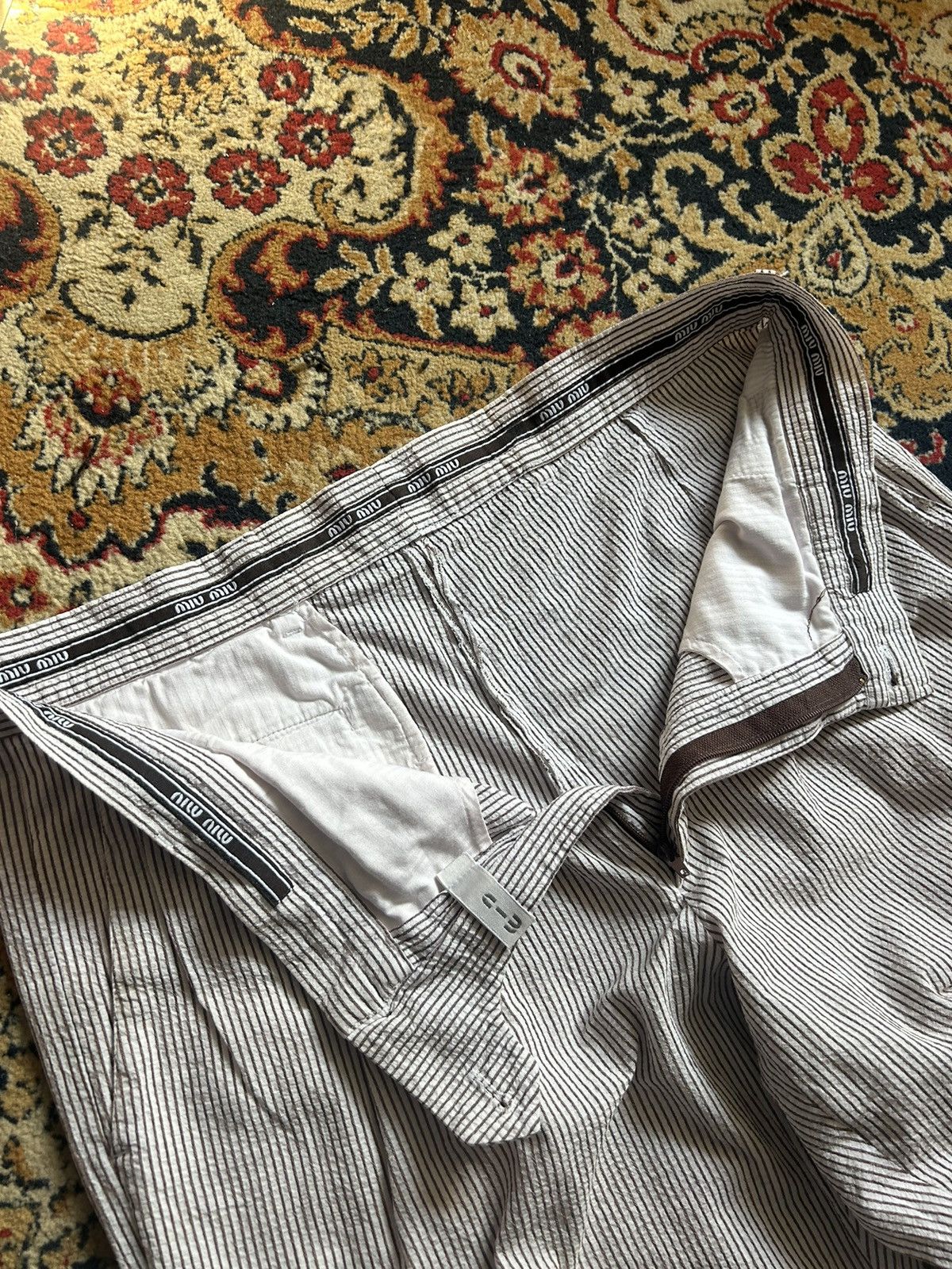 Miu Miu Vintage Miu Miu pants Size US 33 - 6 Thumbnail