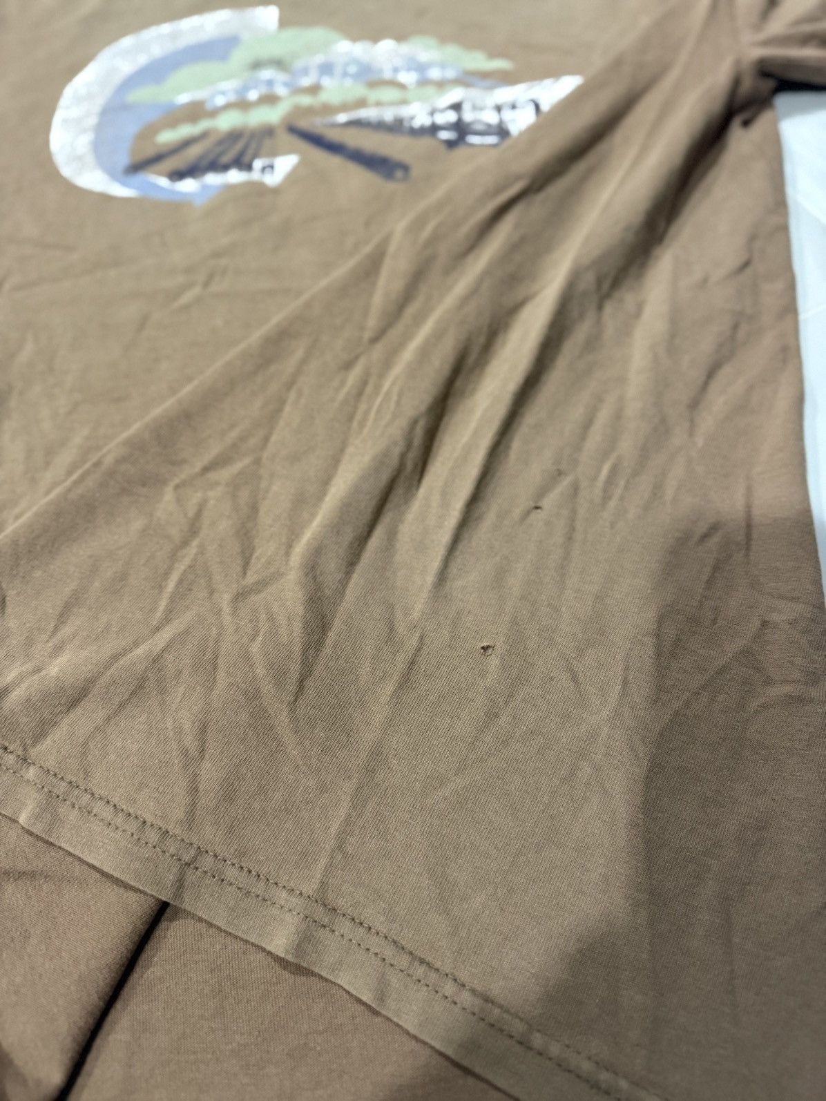 Stussy Thrashed Vintage Stussy Train Streetwear Tee Size US L / EU 52-54 / 3 - 12 Thumbnail