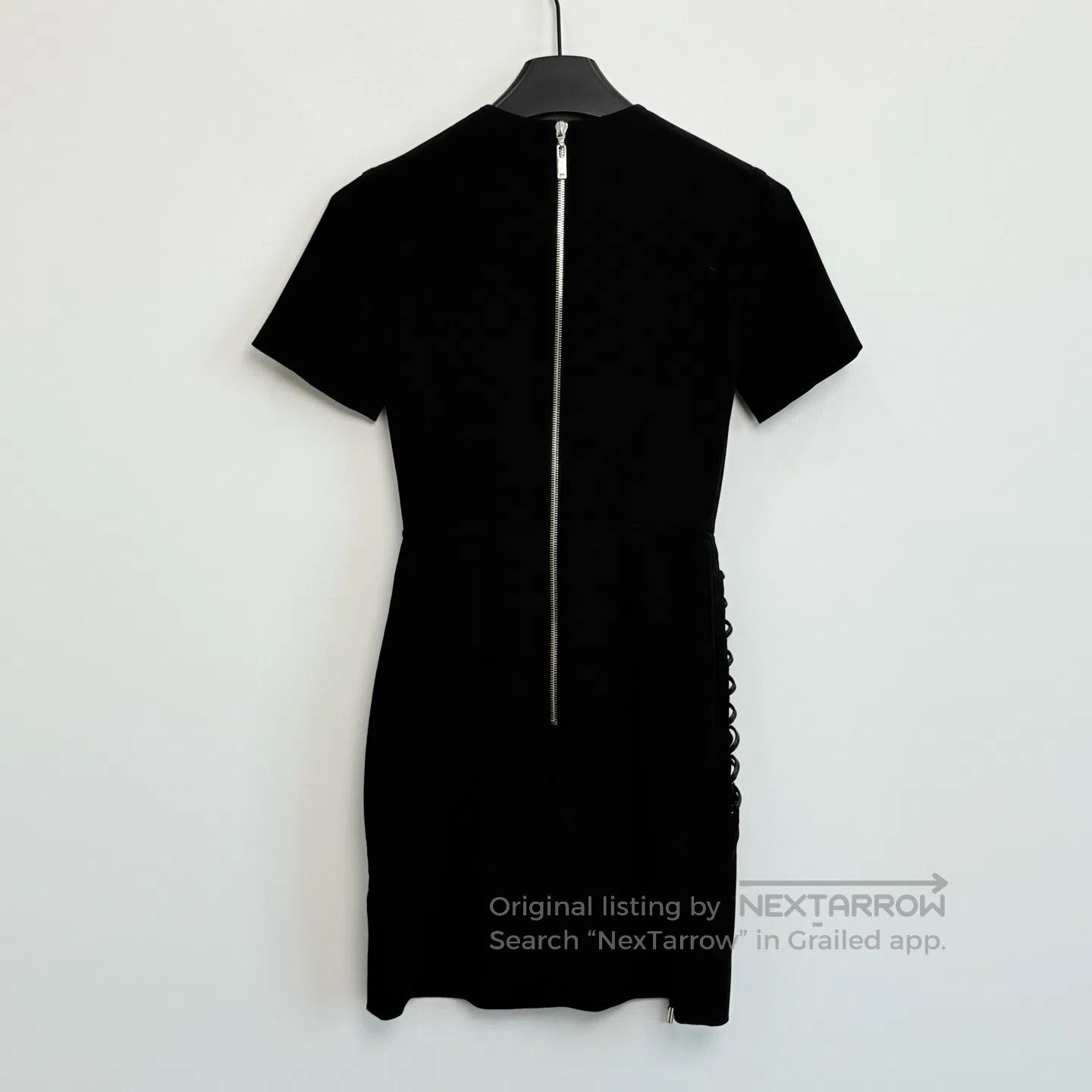 Other Louis Vuitton Black Side-Tie Short Sleeve Dress| Size XXS / US 00 / IT 34 - 3 Thumbnail