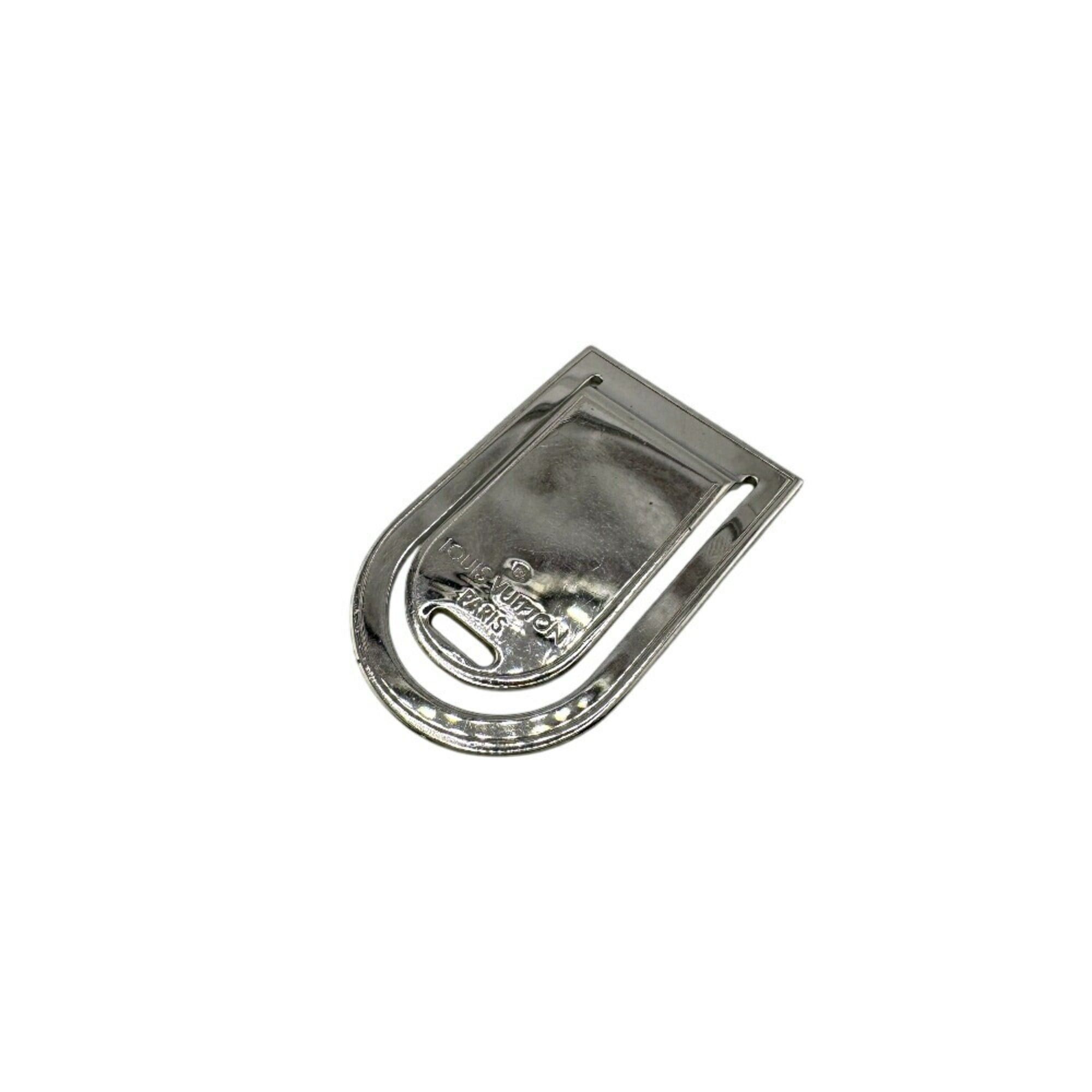 Louis Vuitton LOUIS VUITTON M65067 Porte-Adresse Money Clip, Silver, Unisex Size ONE SIZE - 1 Thumbnail