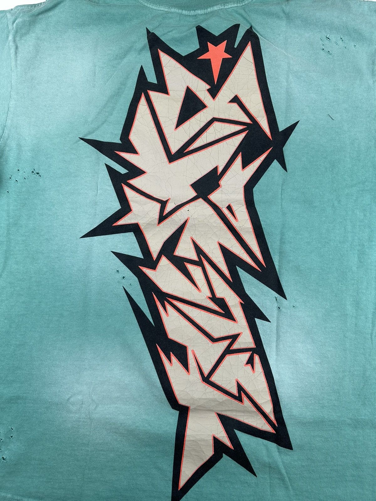 HELLSTAR Hellstar Sample Cracked Print T-shirt Size US L / EU 52-54 / 3 - 4 Thumbnail