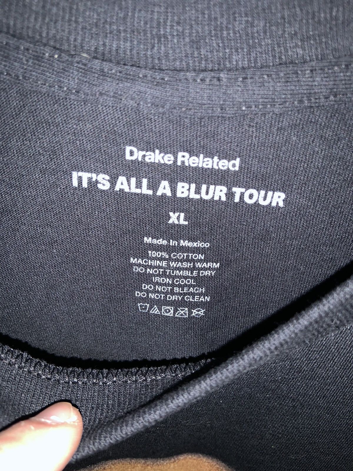 21 Savage Drake IAAB Tour Tee Size US XL / EU 56 / 4 - 5 Thumbnail