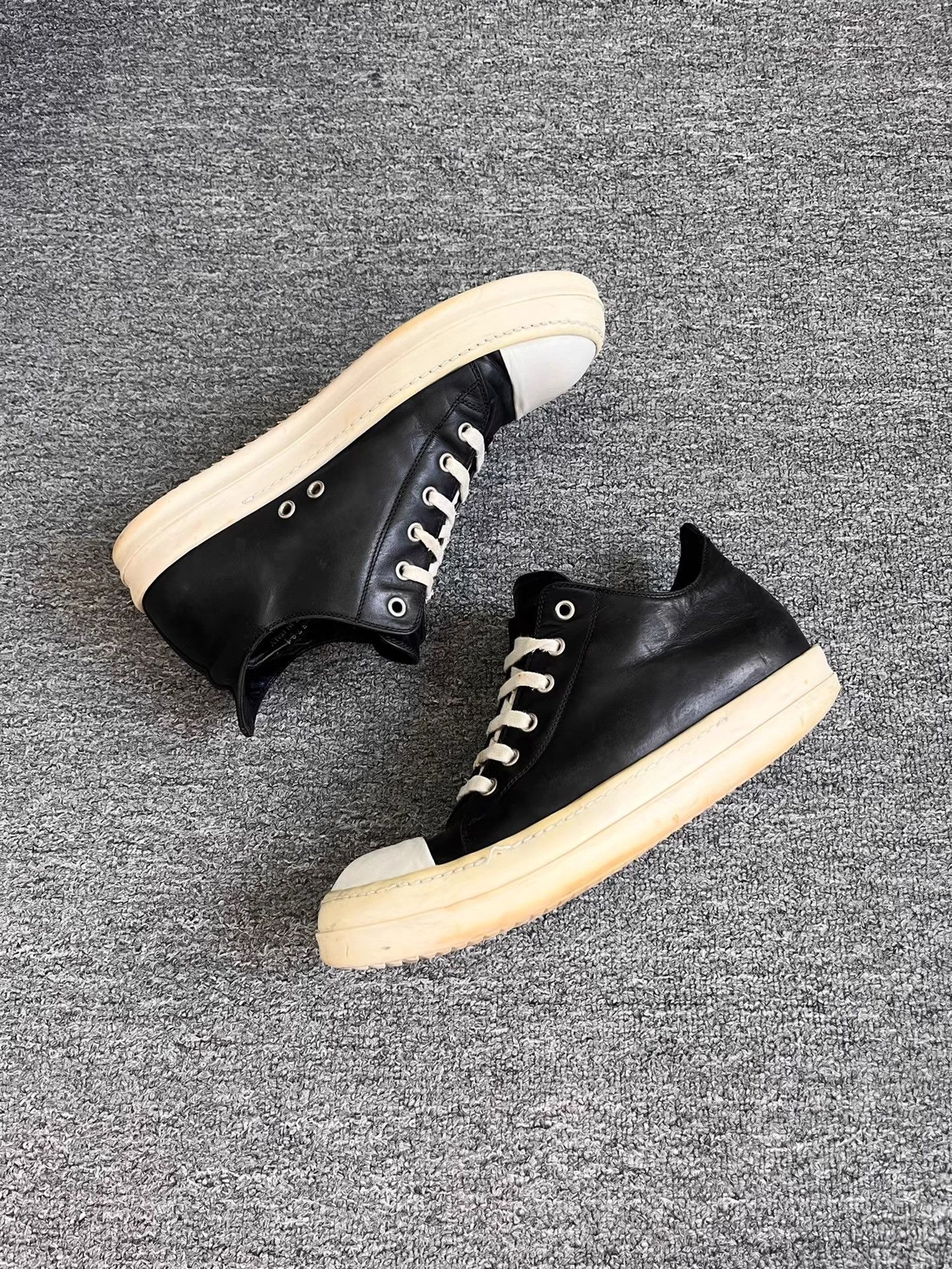 Rick Owens Rick Owens Mainline Leather Big Converse K34 Size US 7.5 / EU 40-41 - 6 Thumbnail