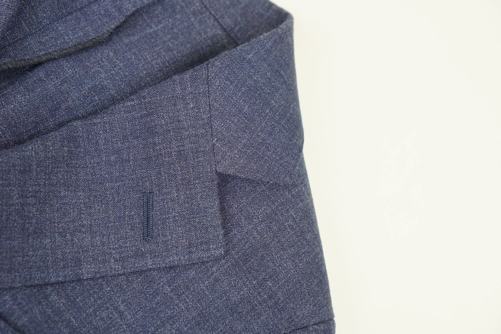 Suitsupply Men Suitsupply Blazer La Spalla Wool Silk Linen Blue US30 Size 34S - 3 Thumbnail