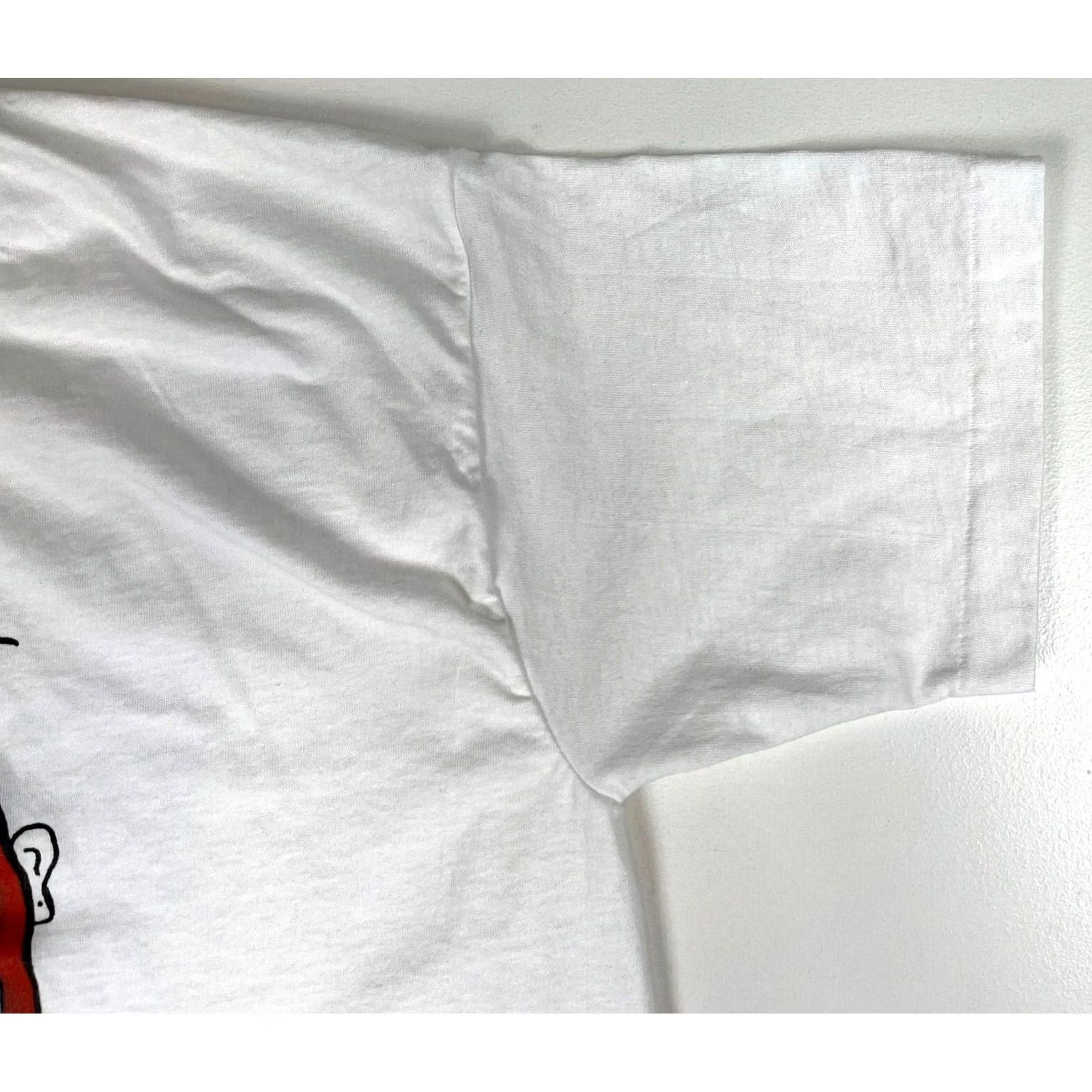 Fruit Of The Loom VINTAGE Grateful Dead T-Shirt Unisex Adults Short Sleeve Crew Neck Made in USA 1990s White Size L Cotton Poly Blend Single Stitch Size US L / EU 52-54 / 3 - 6 Thumbnail