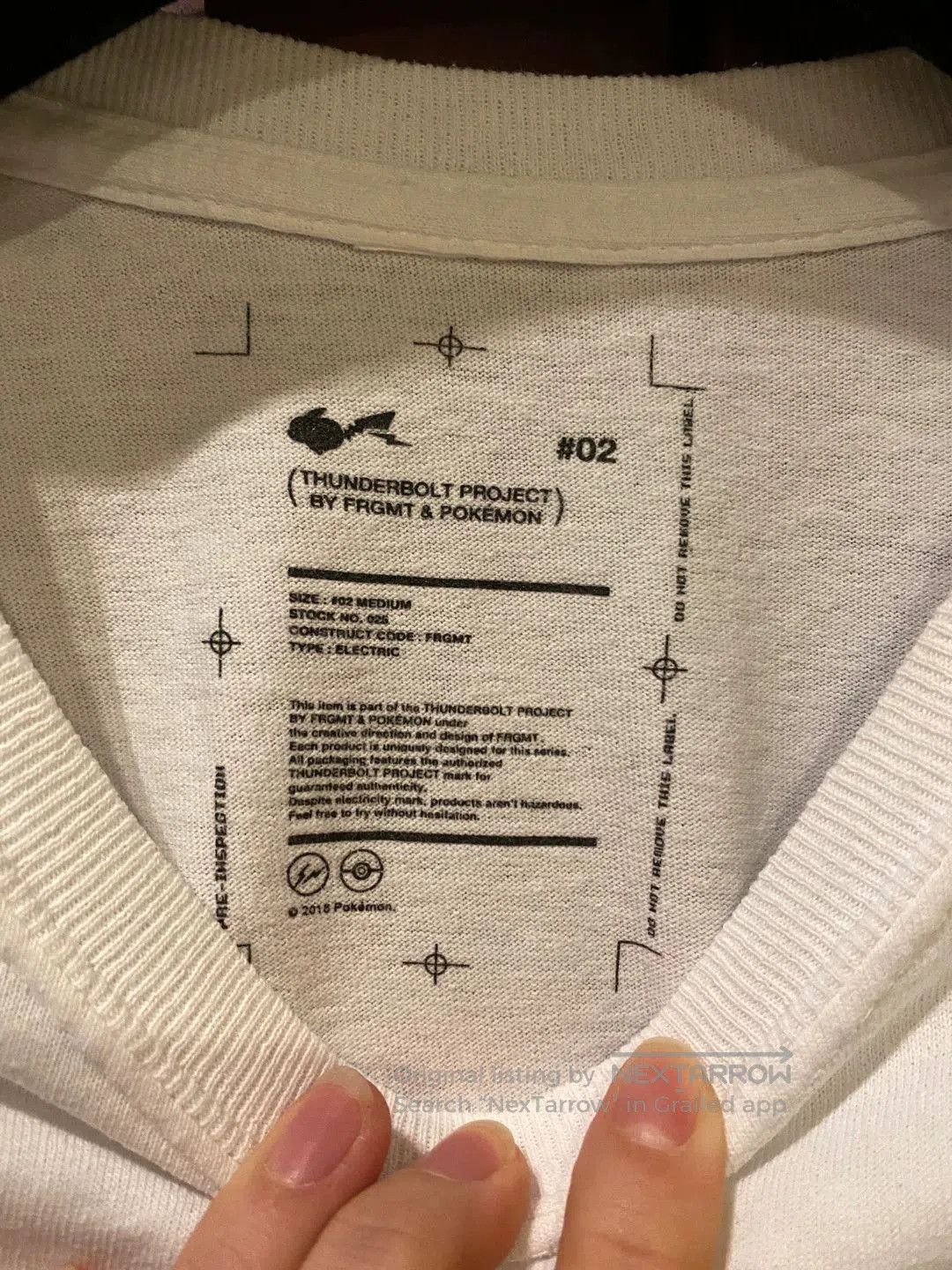 Fragment Design Fragment Pokemon Pikachu Collab T. Size US M / EU 48-50 / 2 - 3 Thumbnail