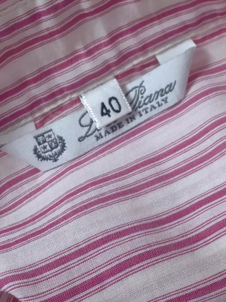 Loro Piana LORO PIANA Women's silk blend striped shirt Size S / US 4 / IT 40 - 5 Thumbnail