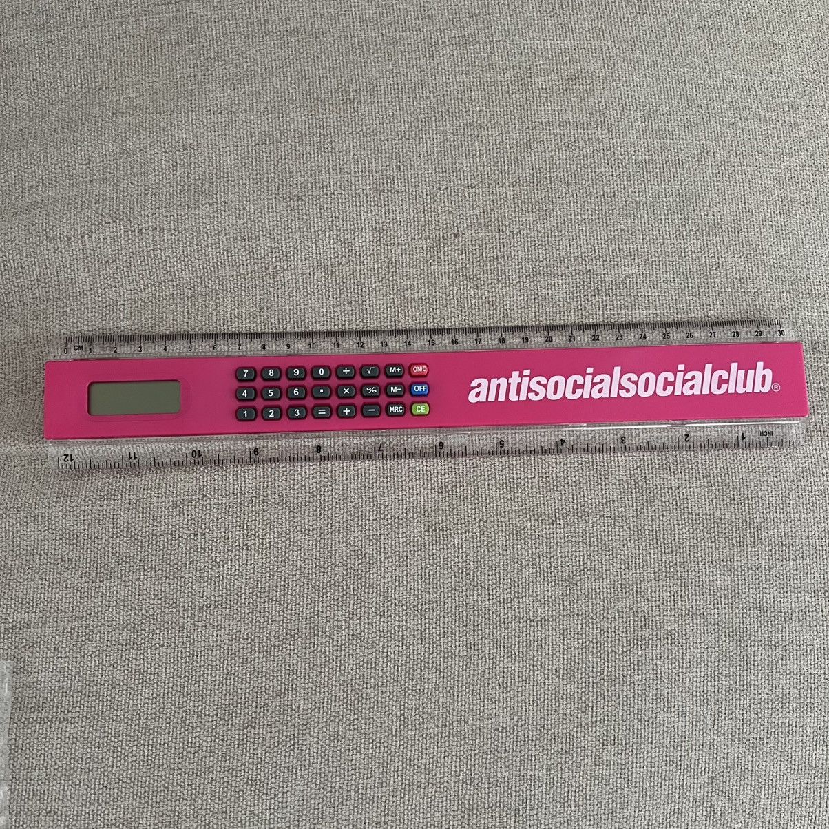 Anti Social Social Club Antisocial Social Club Ruler Size ONE SIZE - 1 Thumbnail