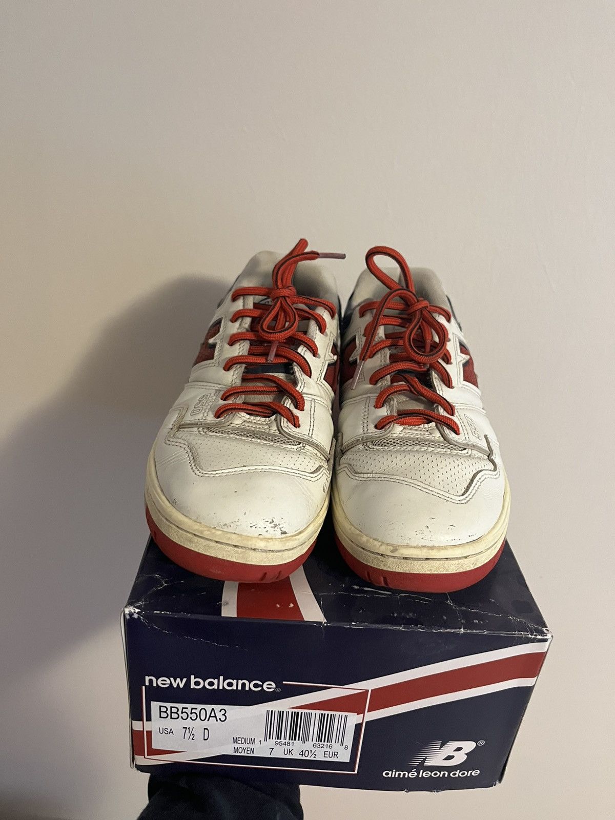 Aime Leon Dore × New Balance Aime Leon Dore 550 Sneakers Size US 7.5 / EU 40-41 - 1 Thumbnail