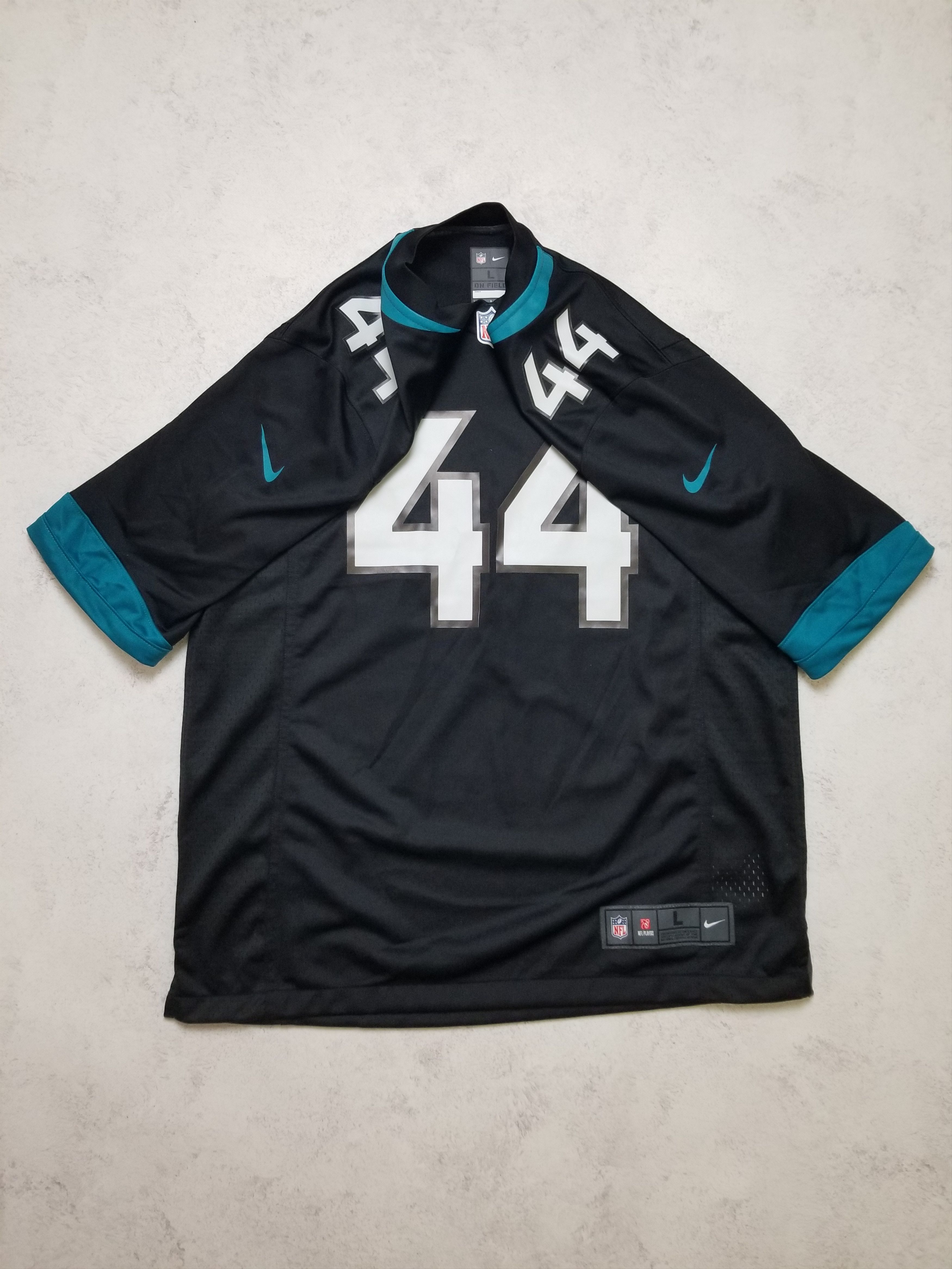 Nike Nike Jacksonville Jaguars #44 Walker NFL Football Jersey Size US L / EU 52-54 / 3 - 2 Thumbnail