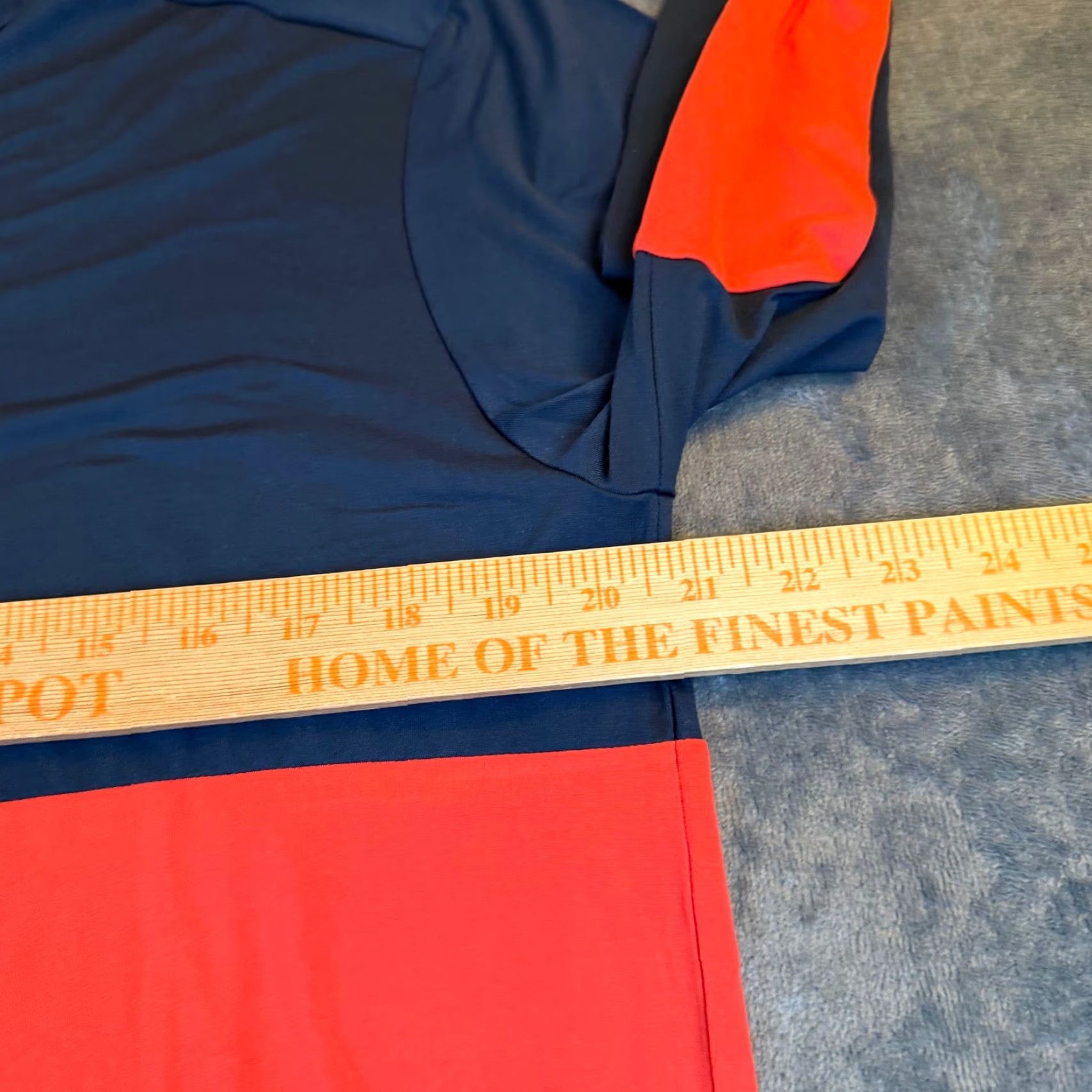 RLX Ralph Lauren VINTAGE RLX Ralph Lauren Golf Quarter Zip Pullover Navy Red Mens M NWT Size US M / EU 48-50 / 2 - 7 Thumbnail