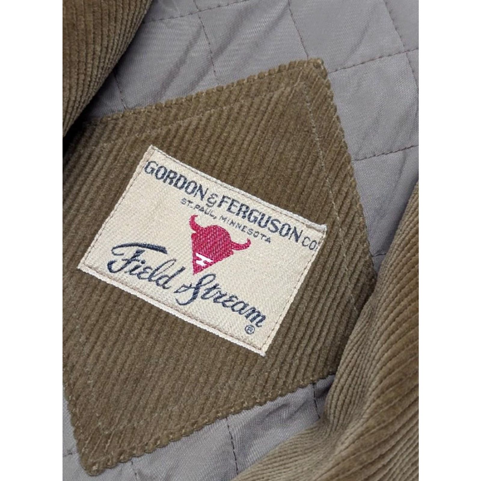 Vintage VINTAGE Field & Stream JACKET Blazer Corduroy Coat Brown 40 M Mens NYLON/COTTON Norfolk Field & Stream Hunting 40 in Chest 22-32 length 24.5 19 90s Size 40R - 4 Thumbnail
