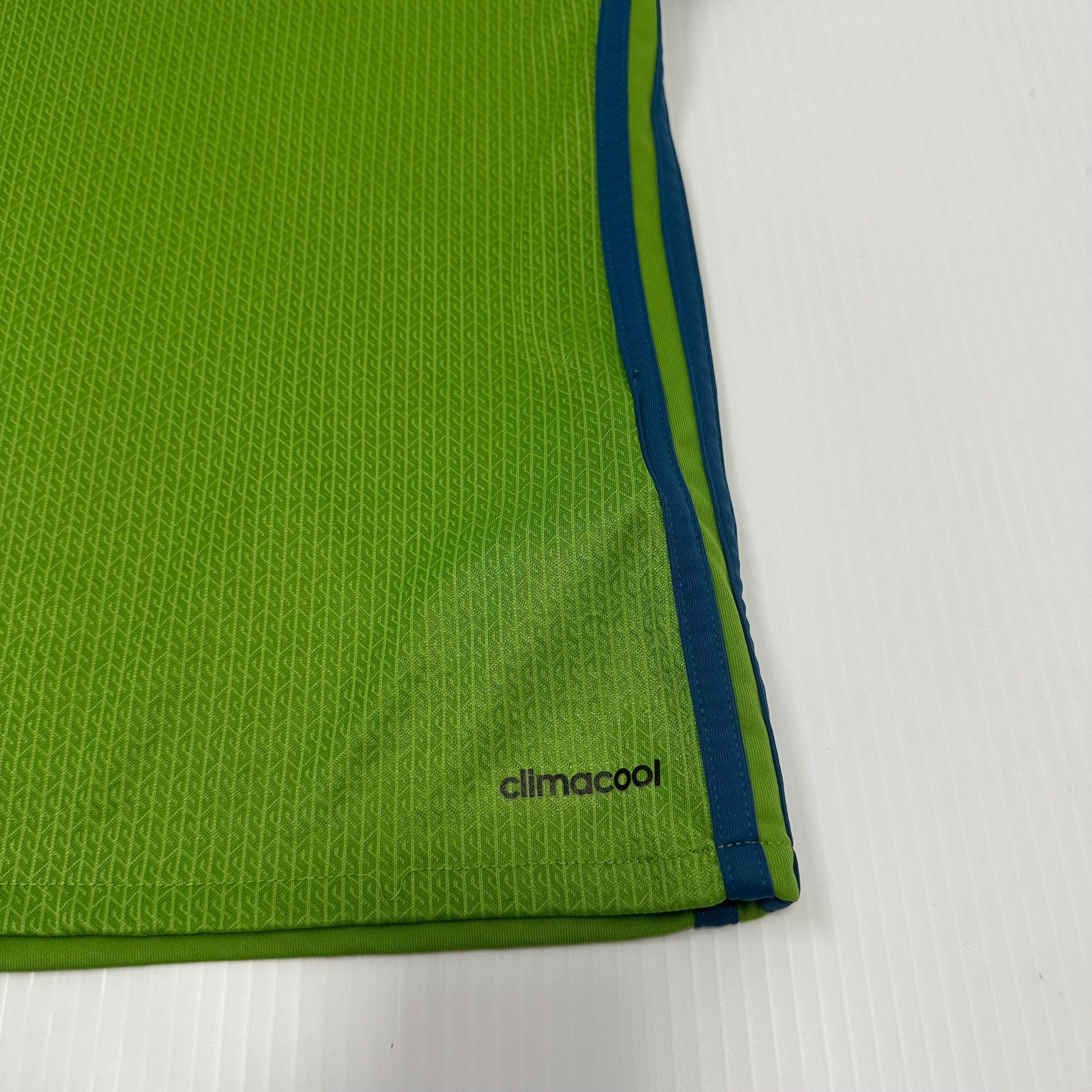Adidas 2016-17 Adidas Seattle Sounders MLS Home Kit Youth L Size US XS / EU 42 / 0 - 4 Thumbnail