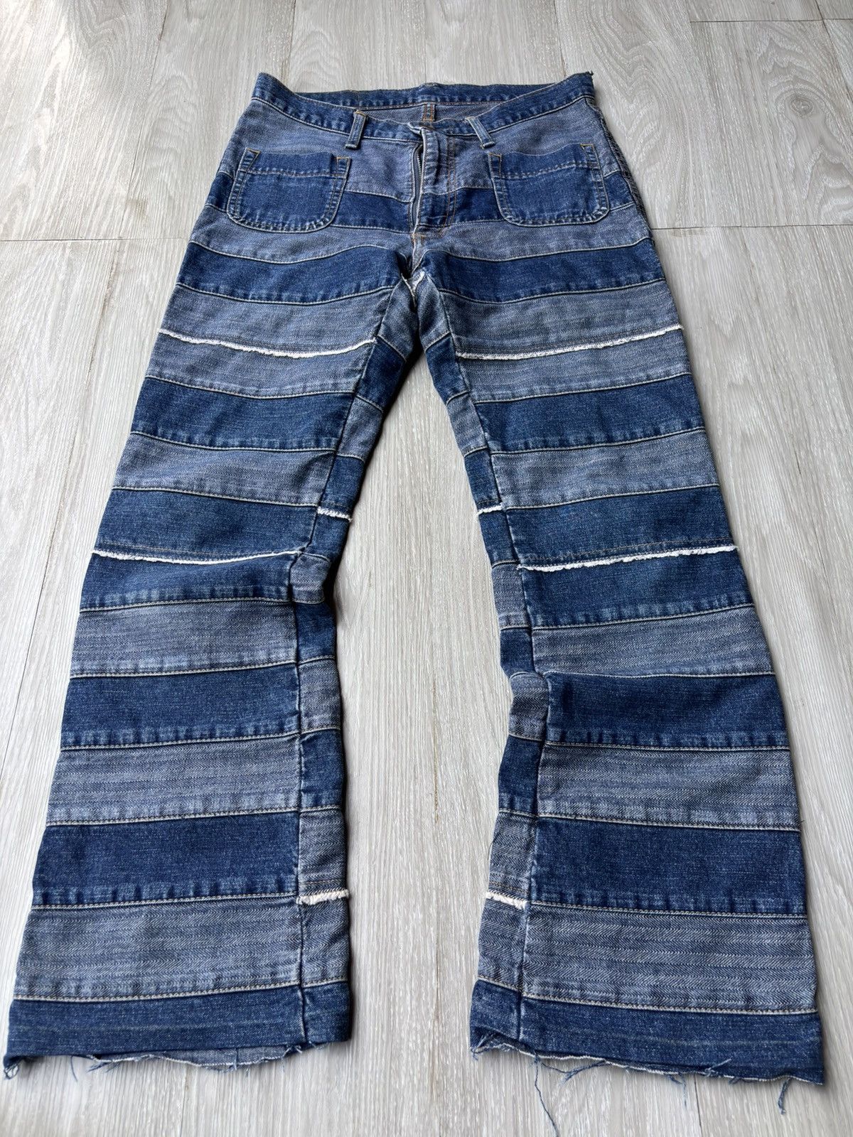 Hysteric Glamour × Japanese Brand HYSTERIC GLAMOUR haggi jeans Size US 27 - 1 Thumbnail