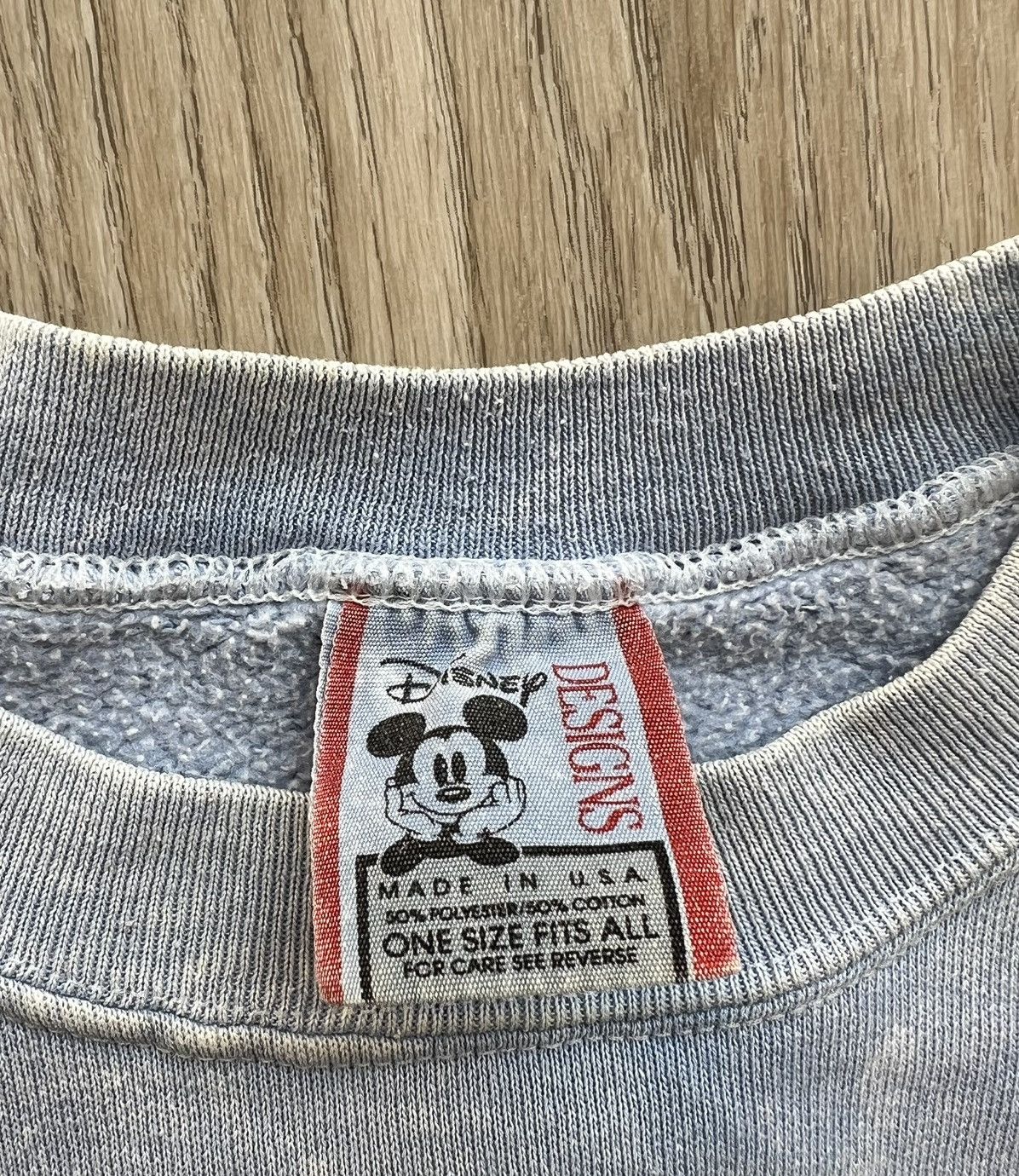 Disney × Vintage Vintage Disneyland Mickey Mouse One Size Fit All Sweatshirt Size US M / EU 48-50 / 2 - 6 Thumbnail