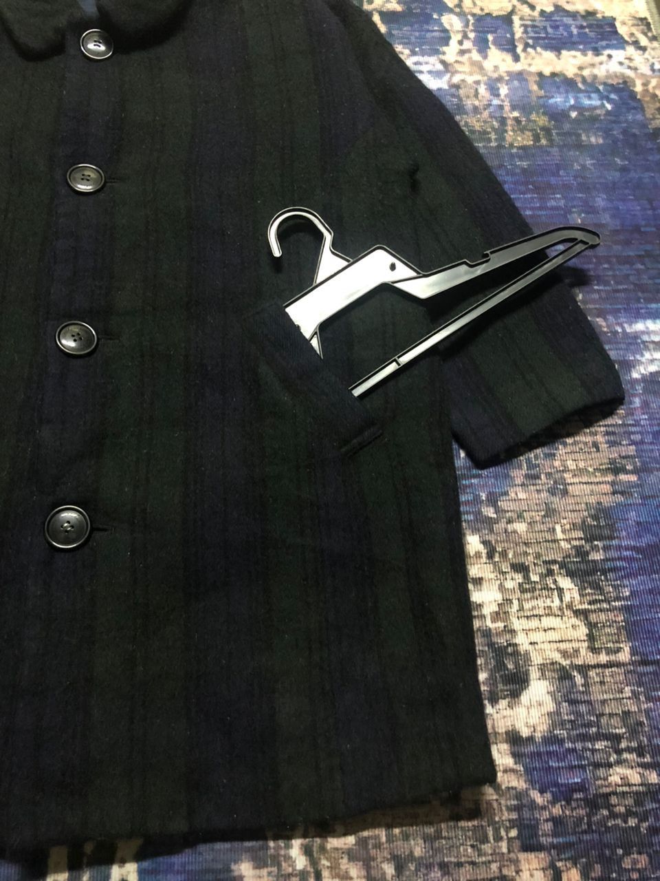 Issey Miyake Issey Miyake SunoaKuwahara Stripe Wool/Mohair Coat Jacket Size US M / EU 48-50 / 2 - 9 Thumbnail