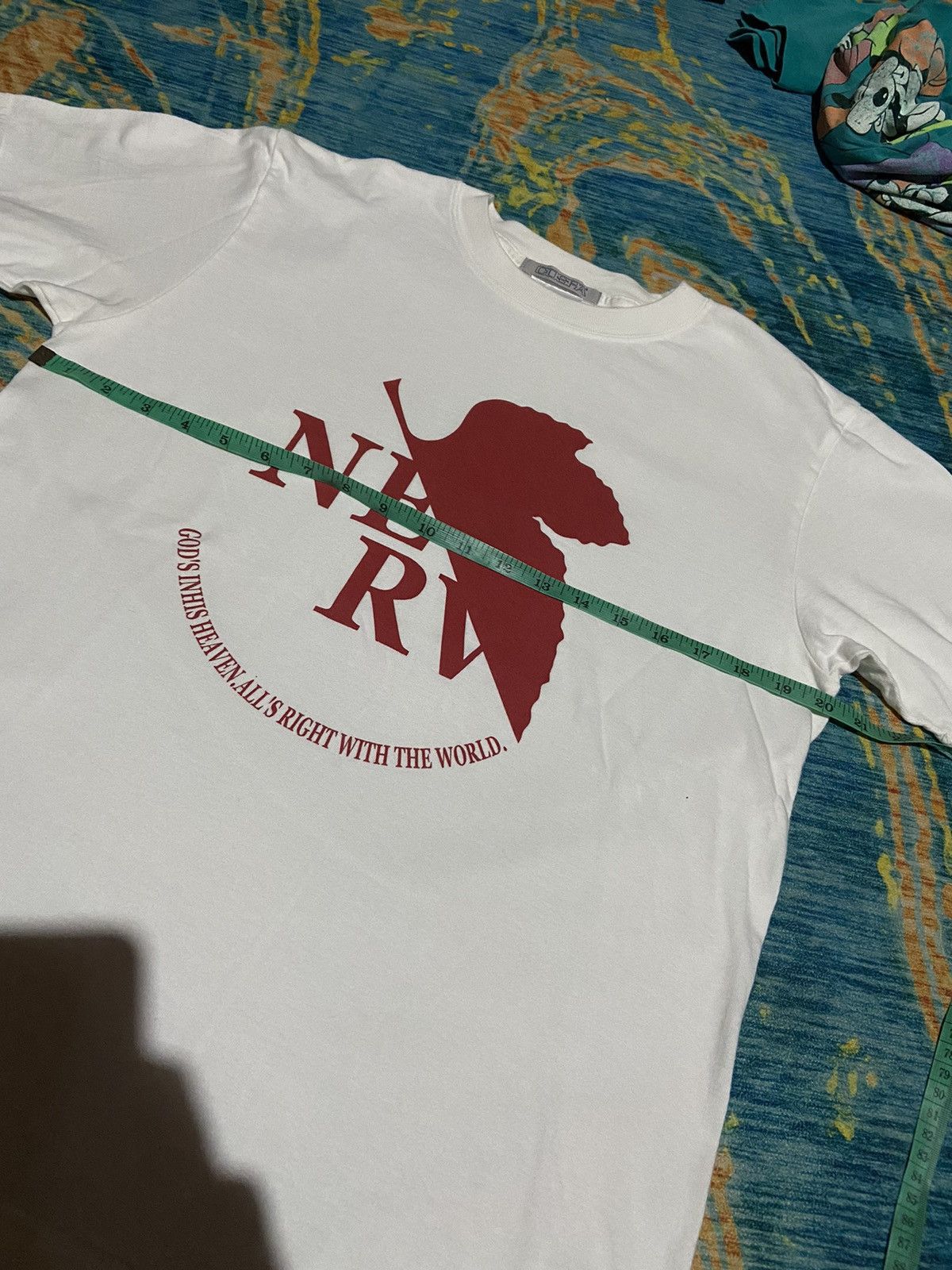 Anime × Japanese Brand Anime Nerv Neon Genesis Evangelion official t shirt size M Size US M / EU 48-50 / 2 - 4 Thumbnail