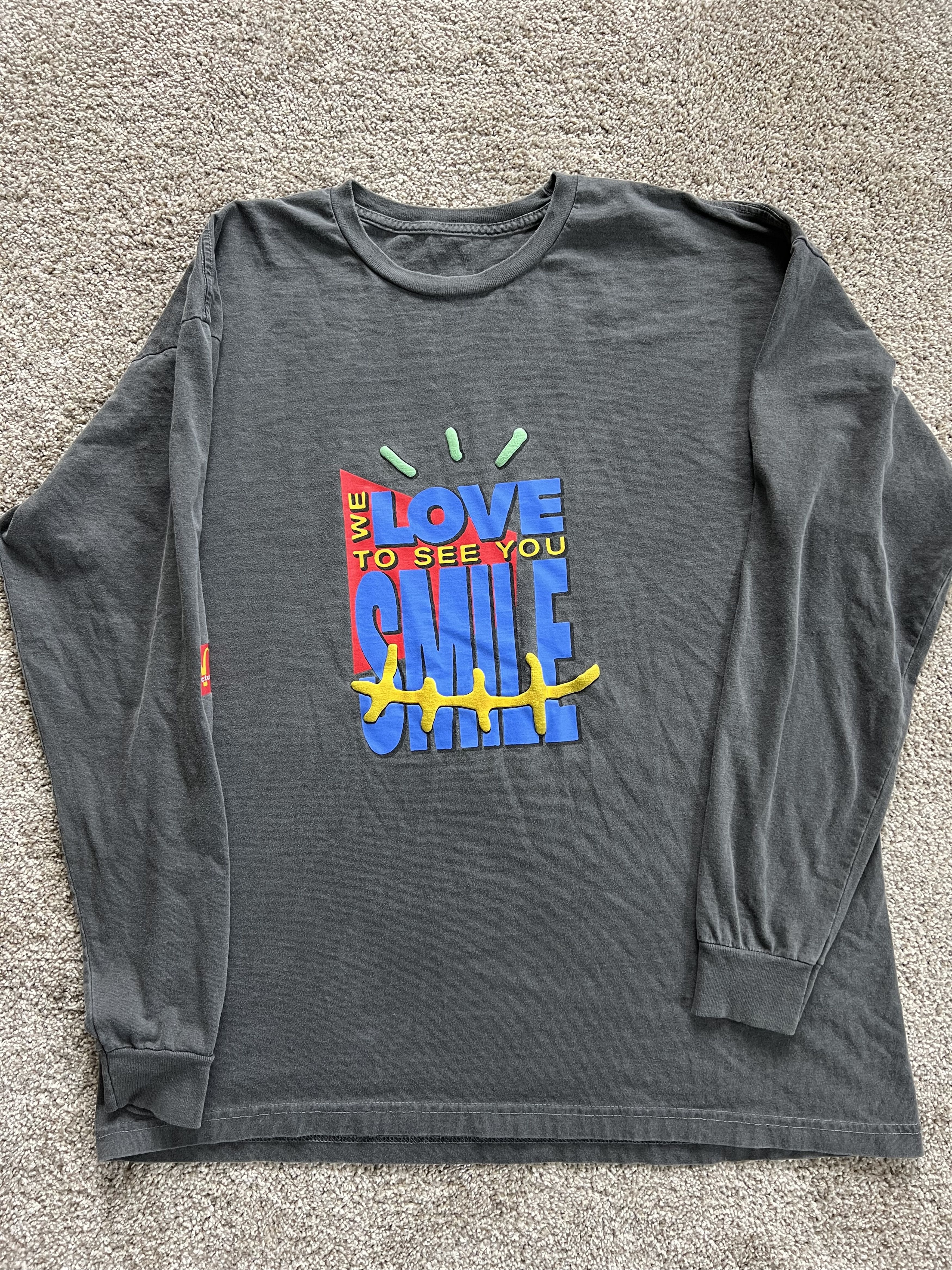 Travis Scott Travis Scott x McDonalds Longsleeve Size US XL / EU 56 / 4 - 1 Thumbnail