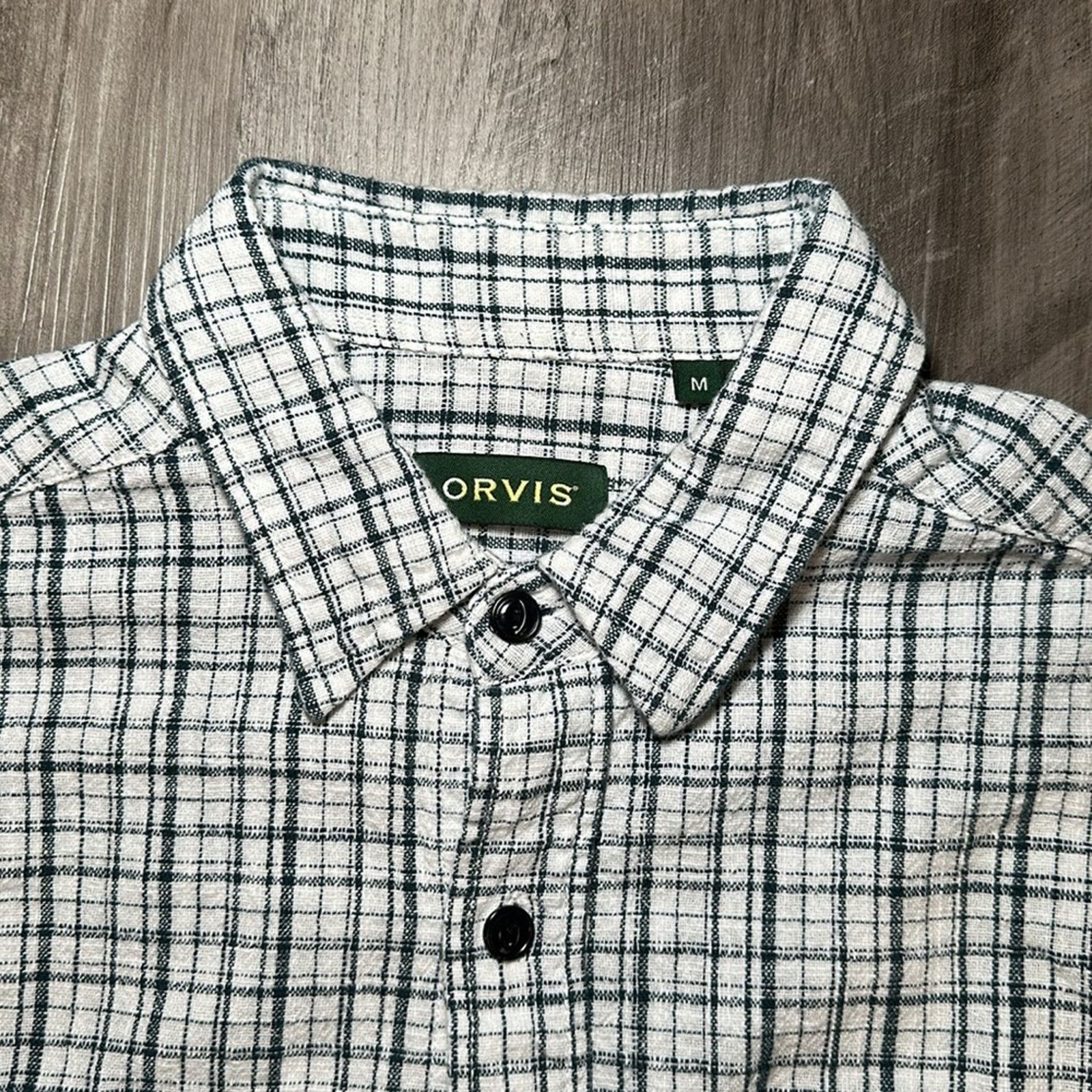 Orvis Orvis Cotton Gauze Long Sleeve Button Down - Medium Size US M / EU 48-50 / 2 - 5 Thumbnail