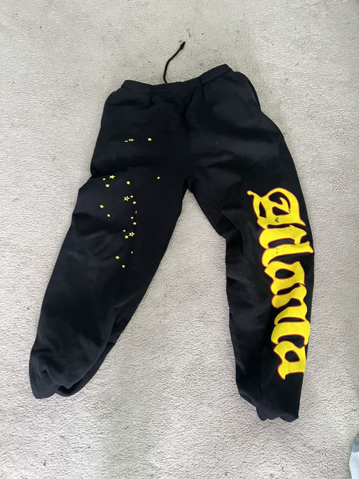 Sp5der Sp5der Atlanta Sweatpants Black Size US 32 / EU 48 - 1 Thumbnail