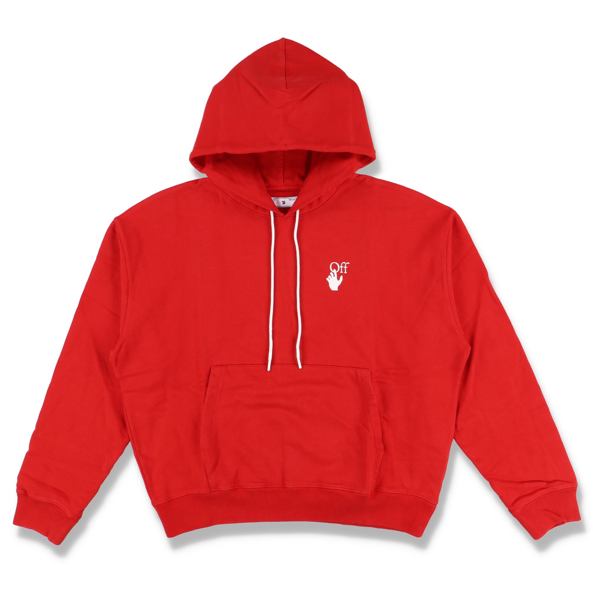 Off-White Red Pascal Skeleton Arrows Oversized Hoodie Size US M / EU 48-50 / 2 - 6 Thumbnail