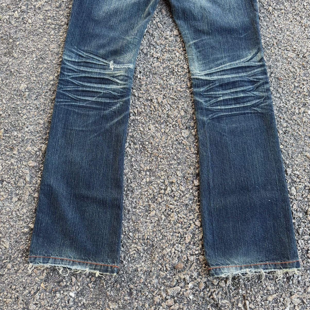 Tete Homme W30 VINTAGE TETE HOMME FLARE DENIM JEAN PANTS Size US 30 / EU 46 - 10 Thumbnail