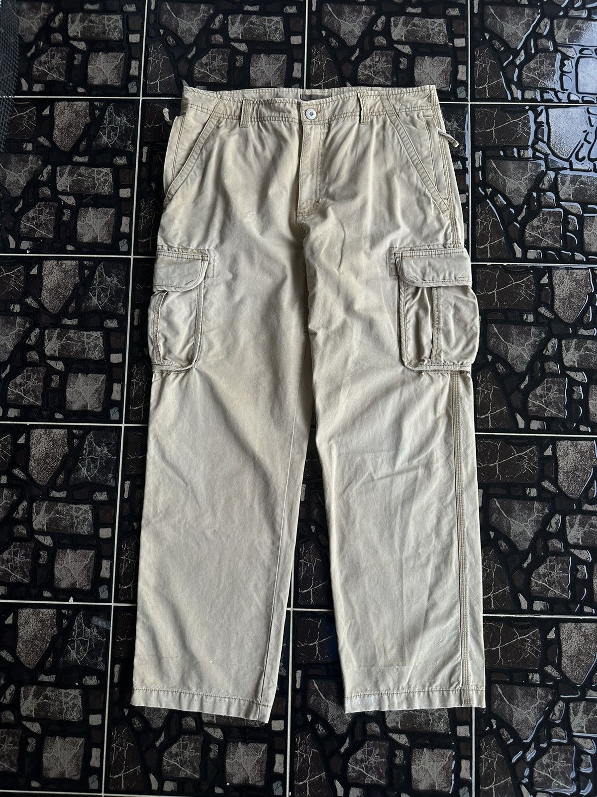 L.L. Bean × Vintage Vintage LL Bean Cargo Workwear Pant D154 Size US 36 / EU 52 - 1 Thumbnail