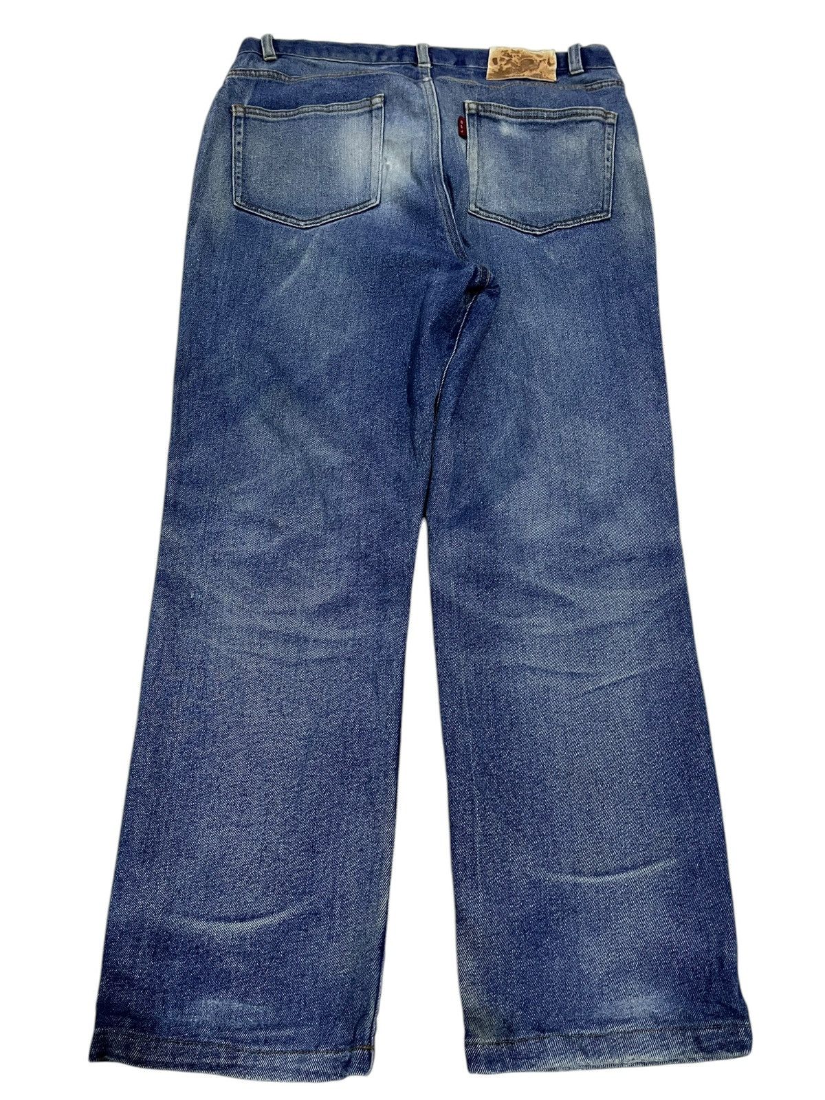 If Six Was Nine × Japanese Brand × Le Grande Bleu (L.G.B.) 🇯🇵JAPANESE BRAND WASHED BLUE DENIM NICE FADED Size US 32 / EU 48 - 8 Thumbnail