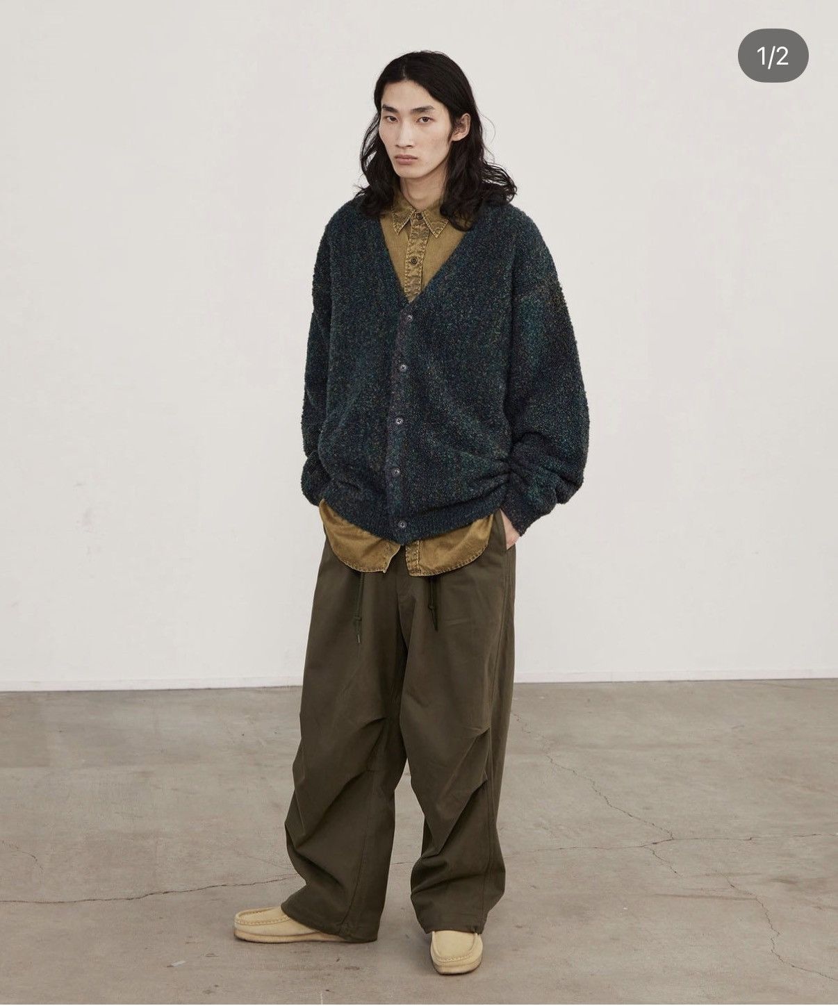 Beams Japan BEAMS Bouclé Cardigan Size US S / EU 44-46 / 1 - 5 Thumbnail