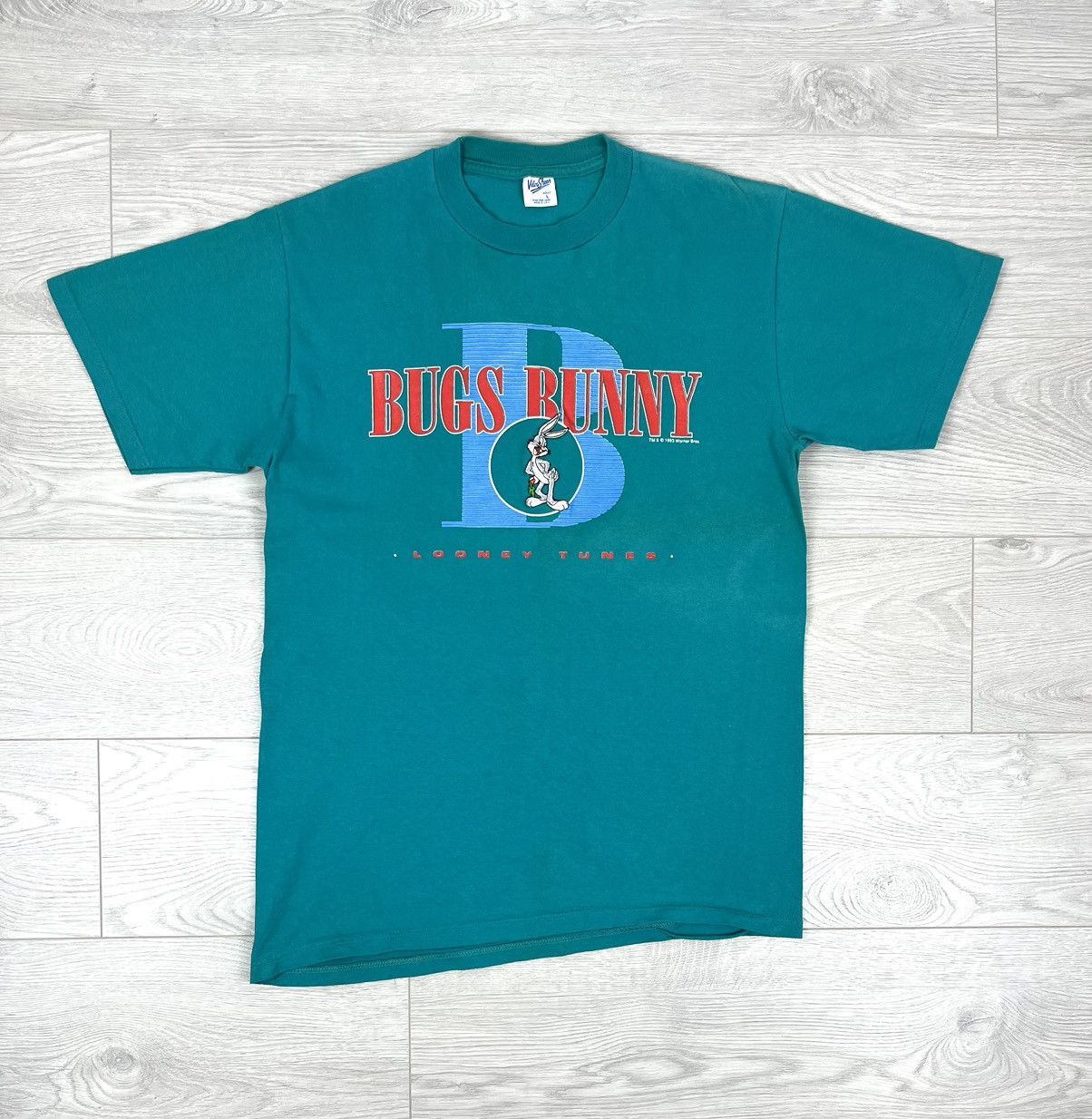Cartoon Network × Vintage Looney Tunes “Bugs Bunny” Vintage 1993 T Shirt Size US M / EU 48-50 / 2 - 1 Thumbnail