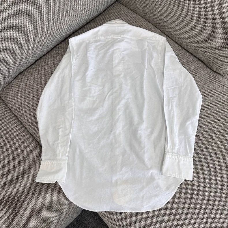 Thom Browne Thom Browne Cotton striped long-sleeved shirt, Oxford Size US XS / EU 42 / 0 - 2 Thumbnail