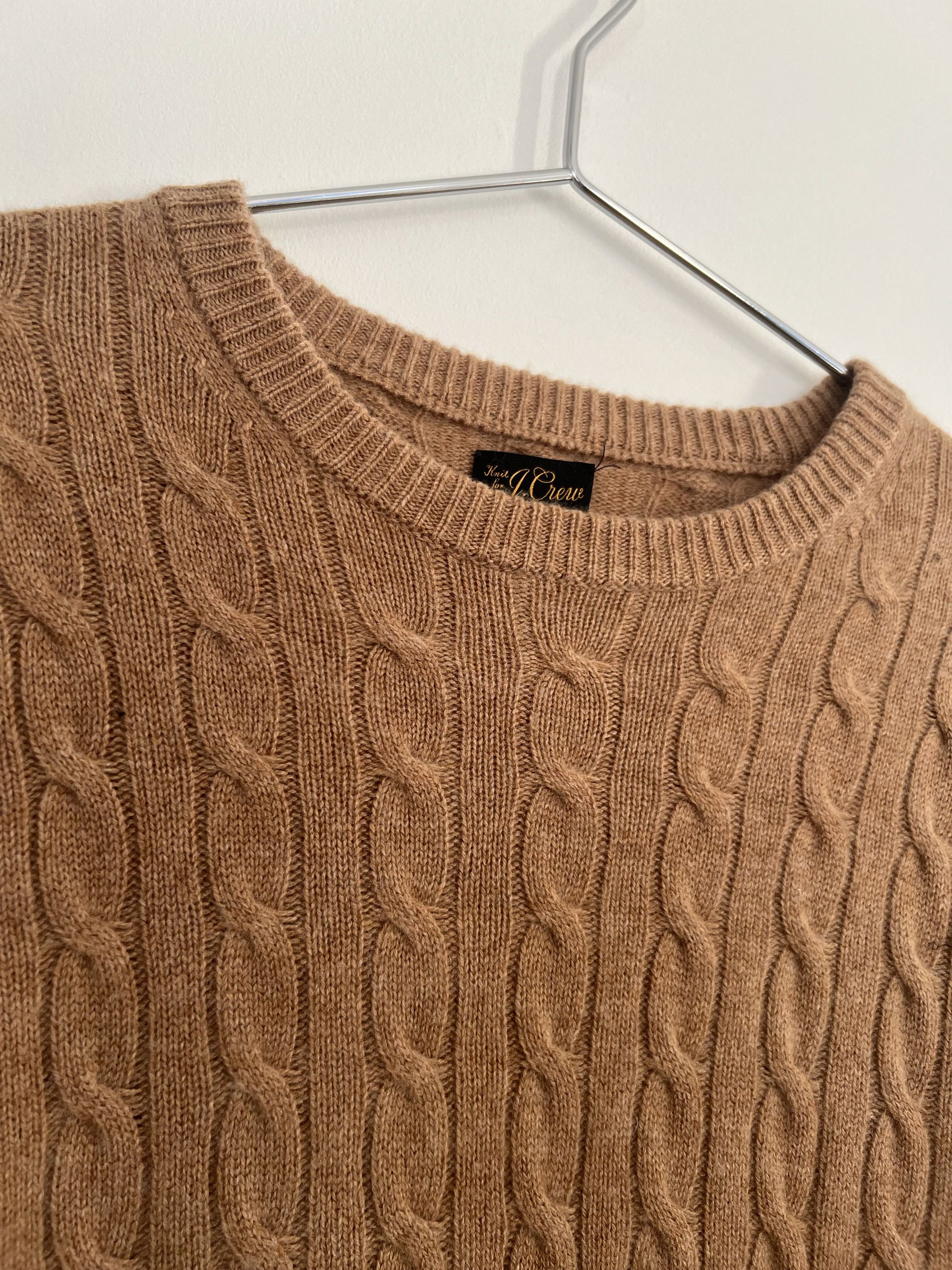 J.Crew J.Crew Cashmere Cable Crewneck Sweater (Babenzien-Era) Size US M / EU 48-50 / 2 - 2 Thumbnail