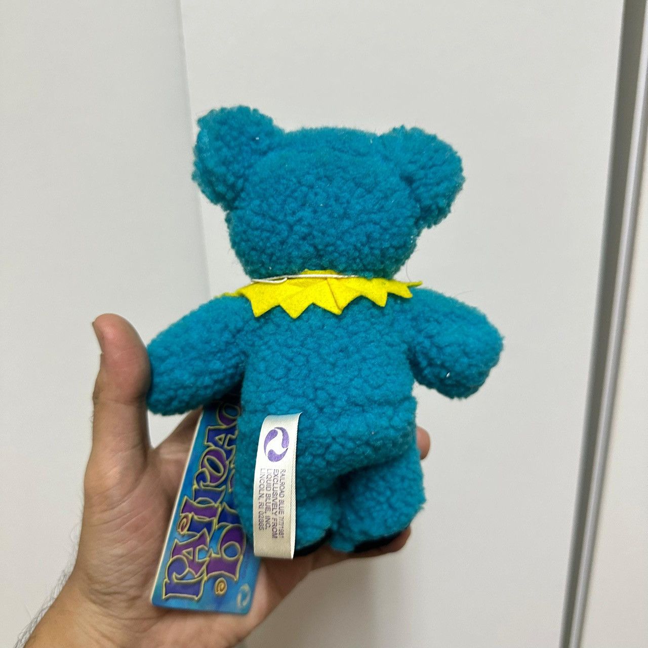Grateful Dead × Liquid Blue Grateful Dead Railroad Blue Bear 2005 Plush w/ Tags Size ONE SIZE - 2 Thumbnail