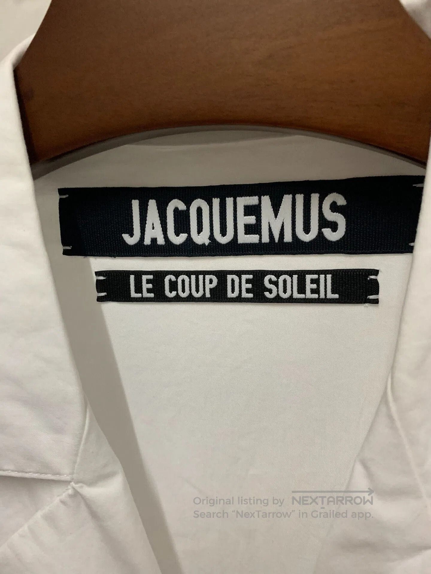 Jacquemus Jacquemus Handwritten Letter Shirt SS20. Size US M / EU 48-50 / 2 - 3 Thumbnail