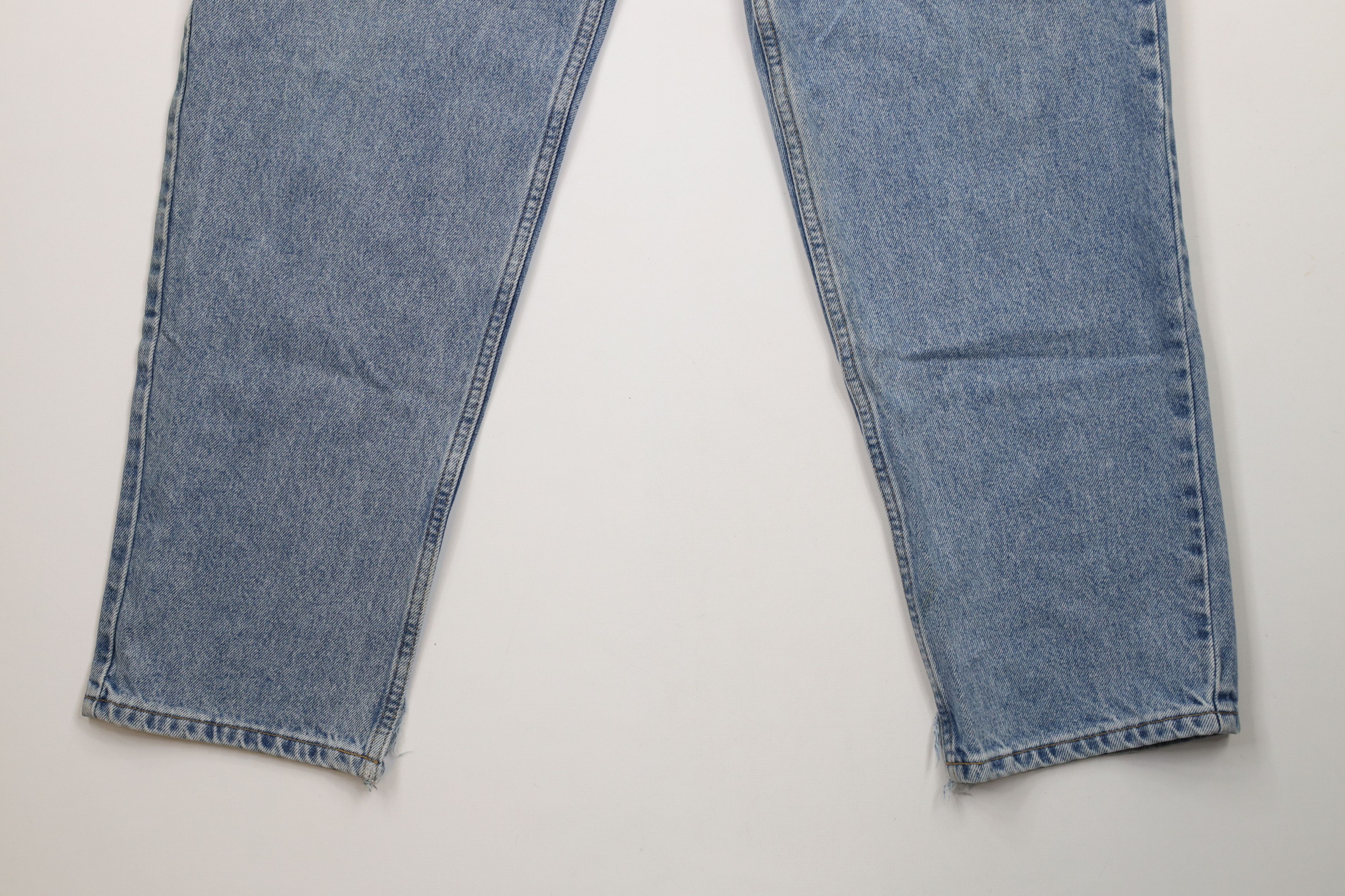 Tommy Hilfiger × Vintage Vintage 90s Tommy Hilfiger Spell Out Baggy Fit Denim Jeans Size US 32 / EU 48 - 4 Thumbnail