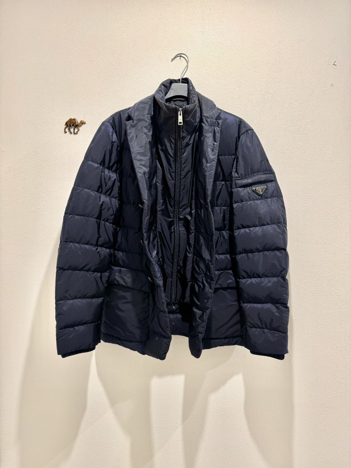 Prada Prada Blouson Docking Down Tailored Jacket Blazer Size 48 Size US M / EU 48-50 / 2 - 9 Thumbnail