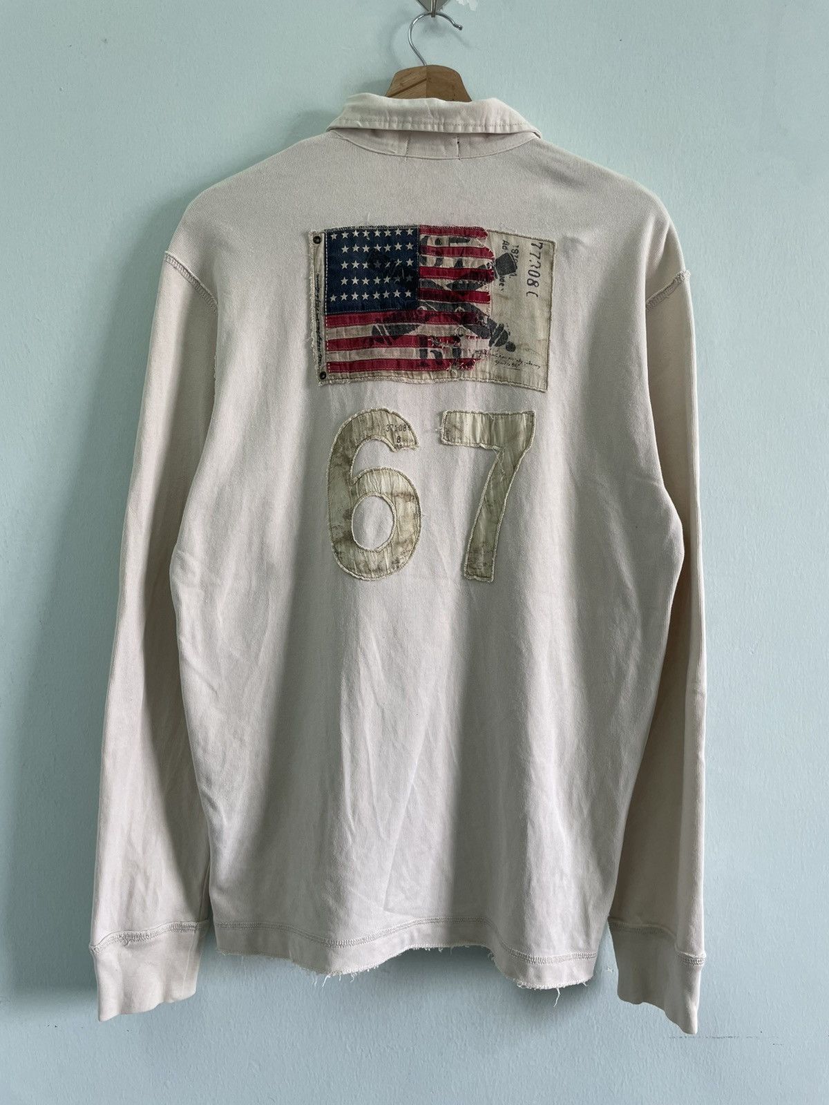 Vintage Polo Ralph Lauren 67 USA Flag