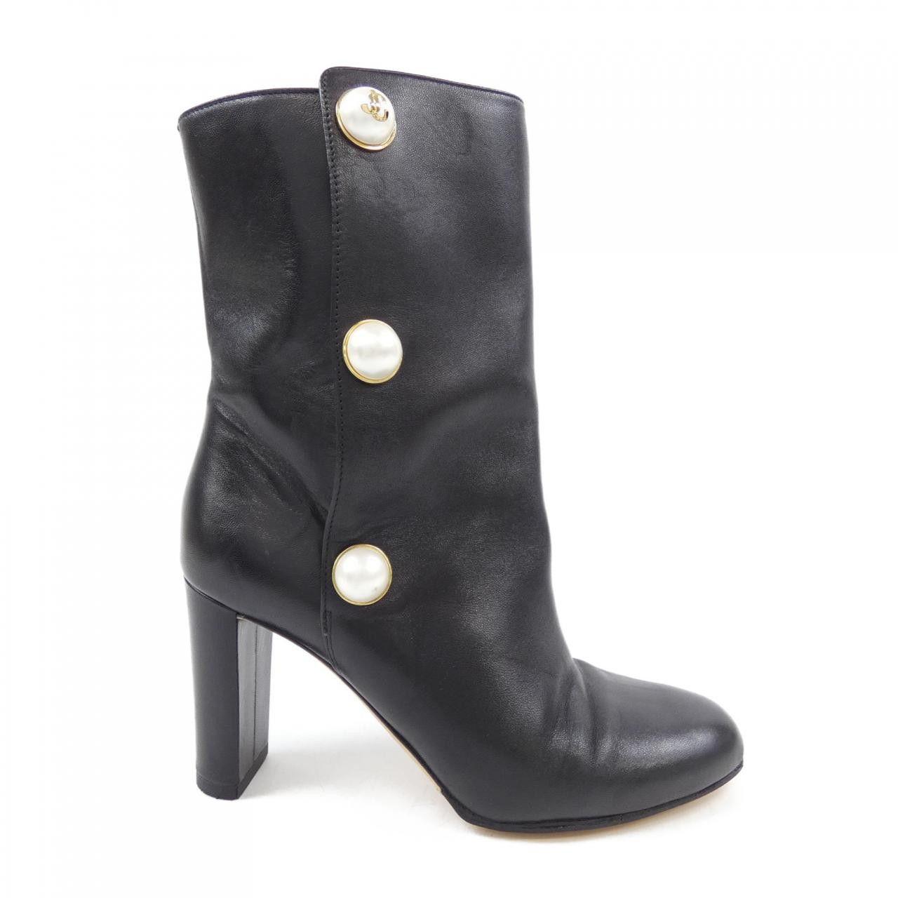 Jimmy Choo Jimmy Choo Jimmy Choo Boots Leather Shoes DUTY FREE for USA Size ONE SIZE - 1 Thumbnail