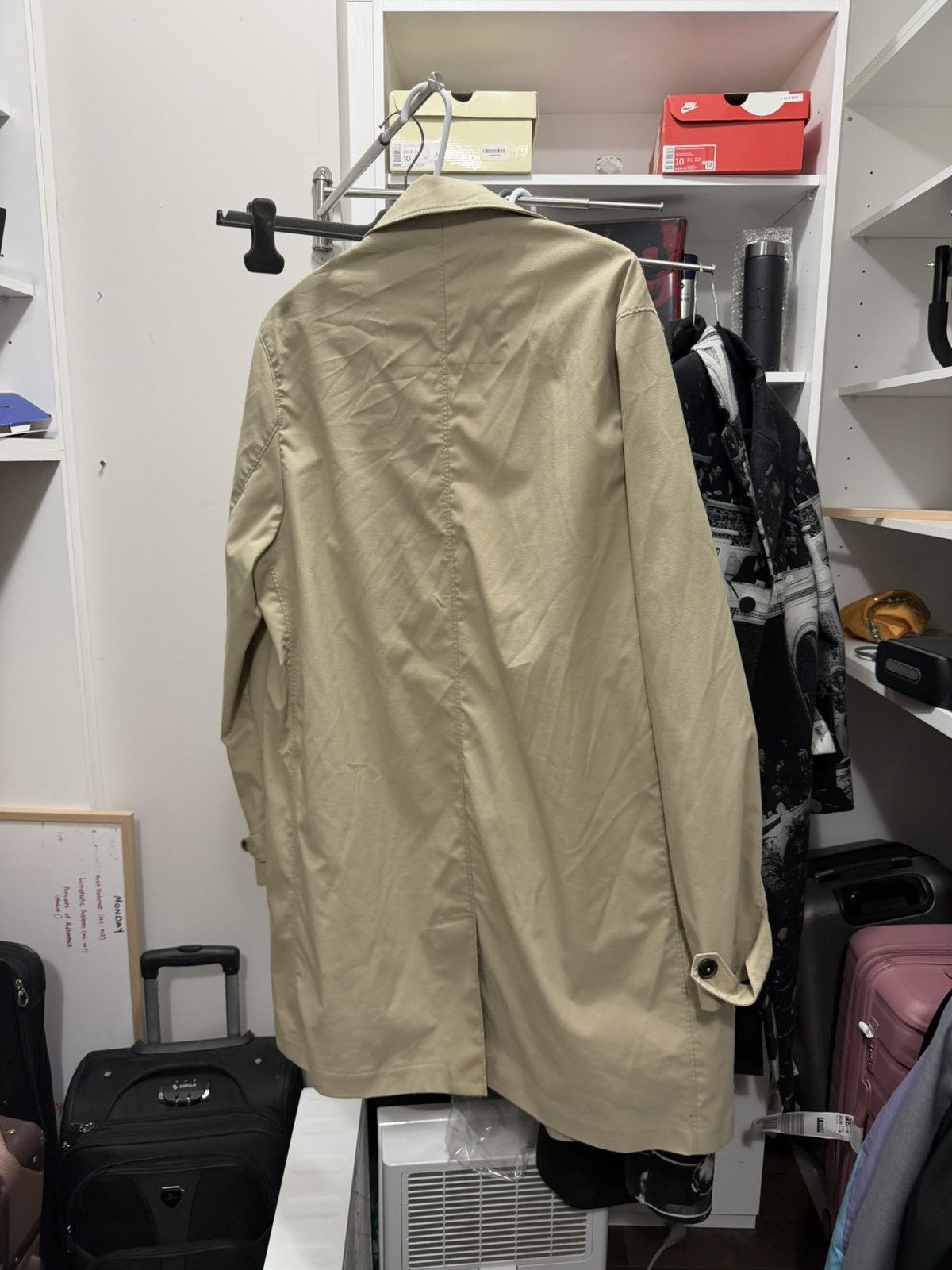 Zara Zara - Tan Trench Coat Size US L / EU 52-54 / 3 - 2 Thumbnail